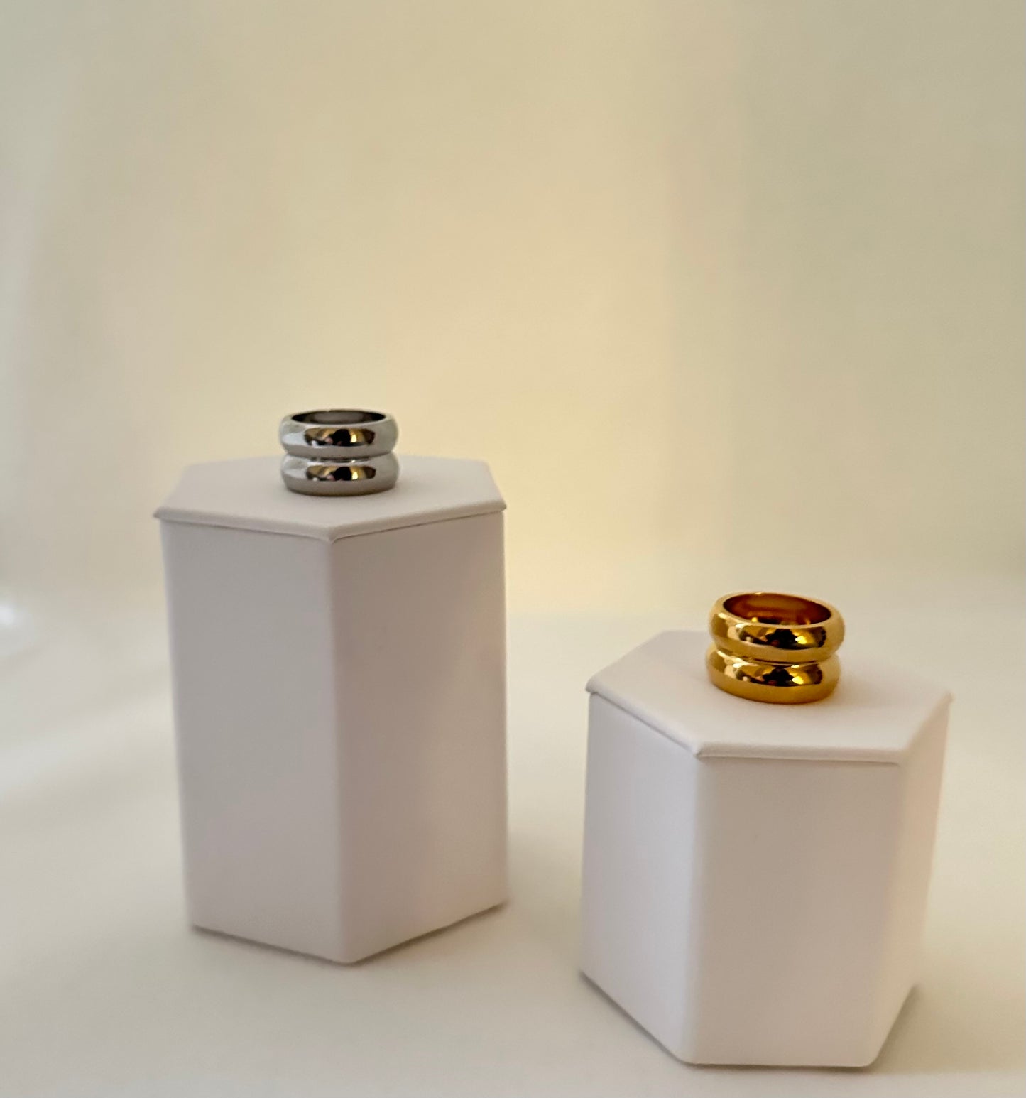Double Puff Ring