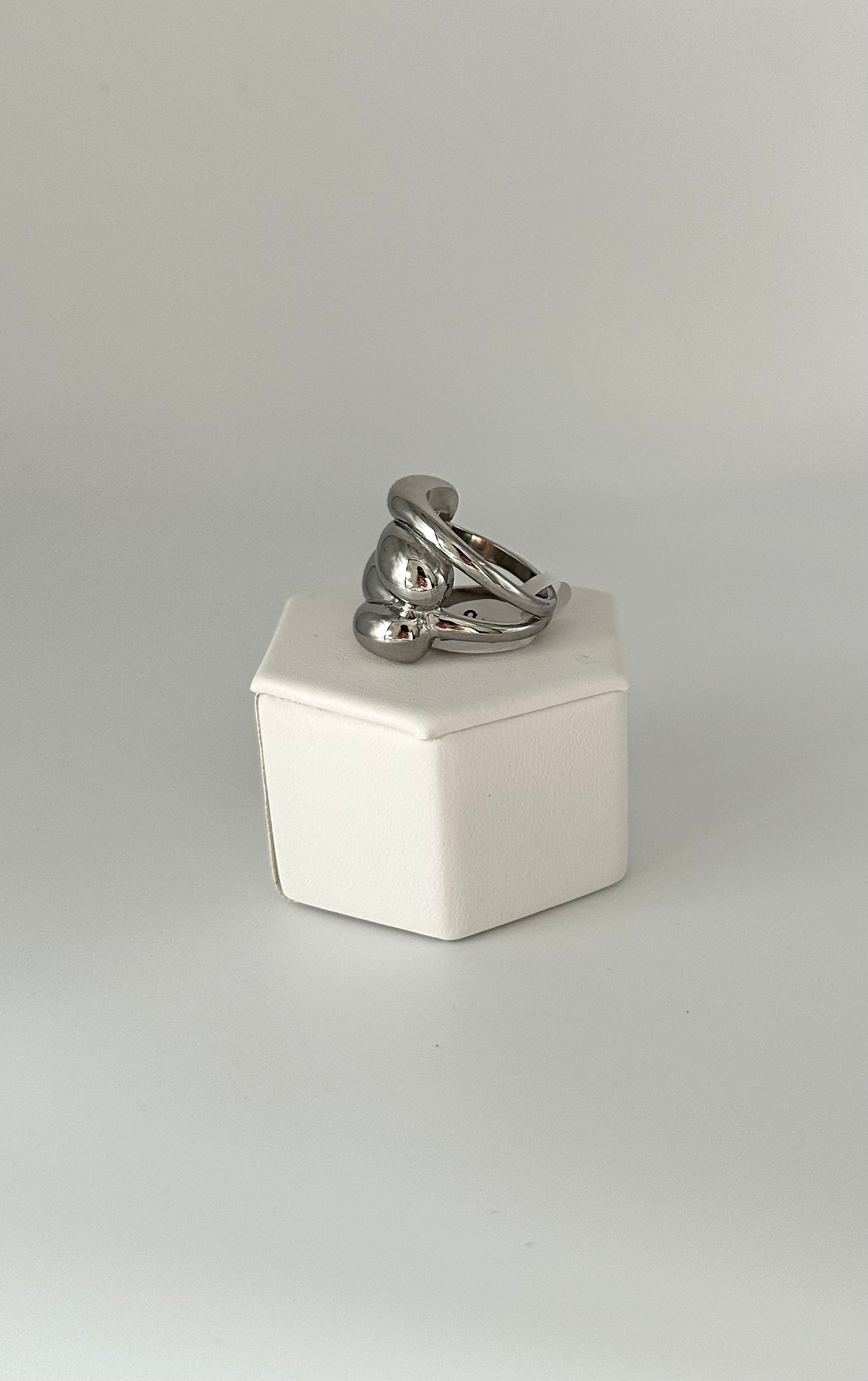 Silver Tear Drop Ring