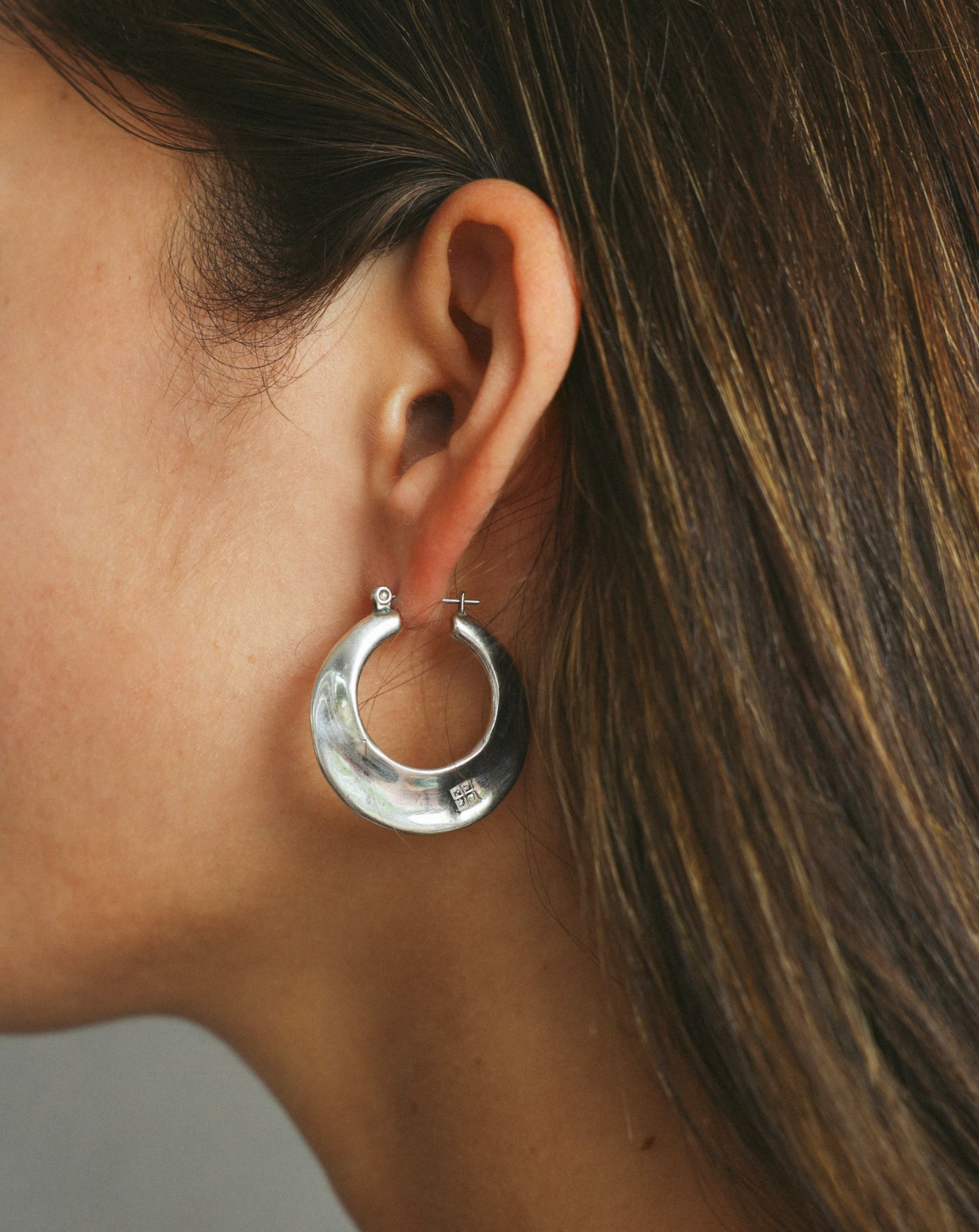 Vintage Givenchy Logo Hoops
