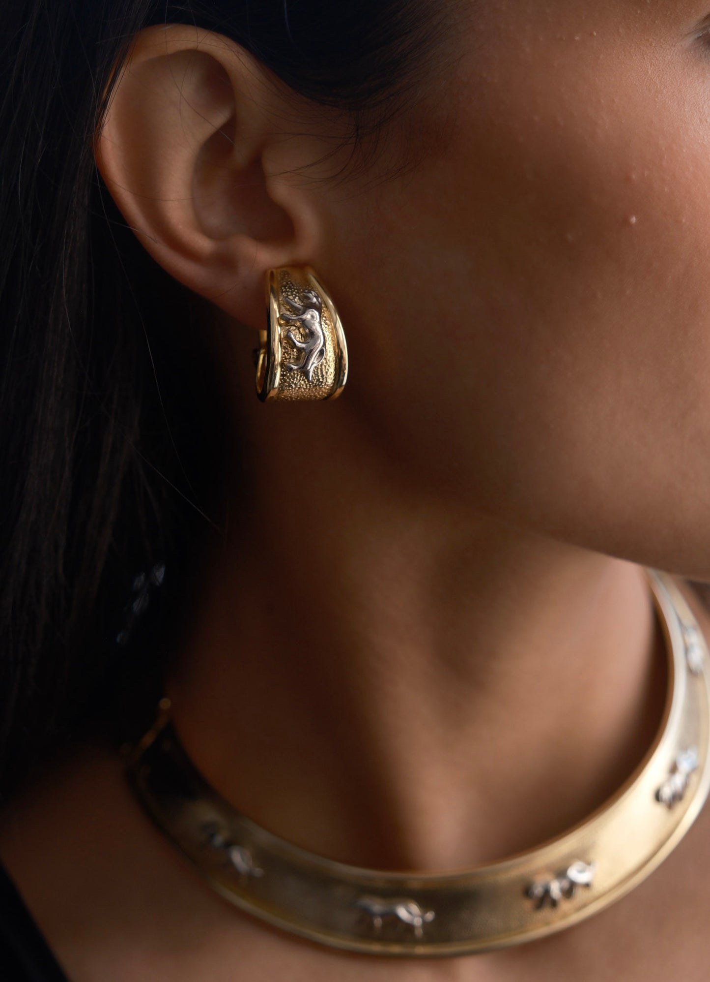 Panther Earrings
