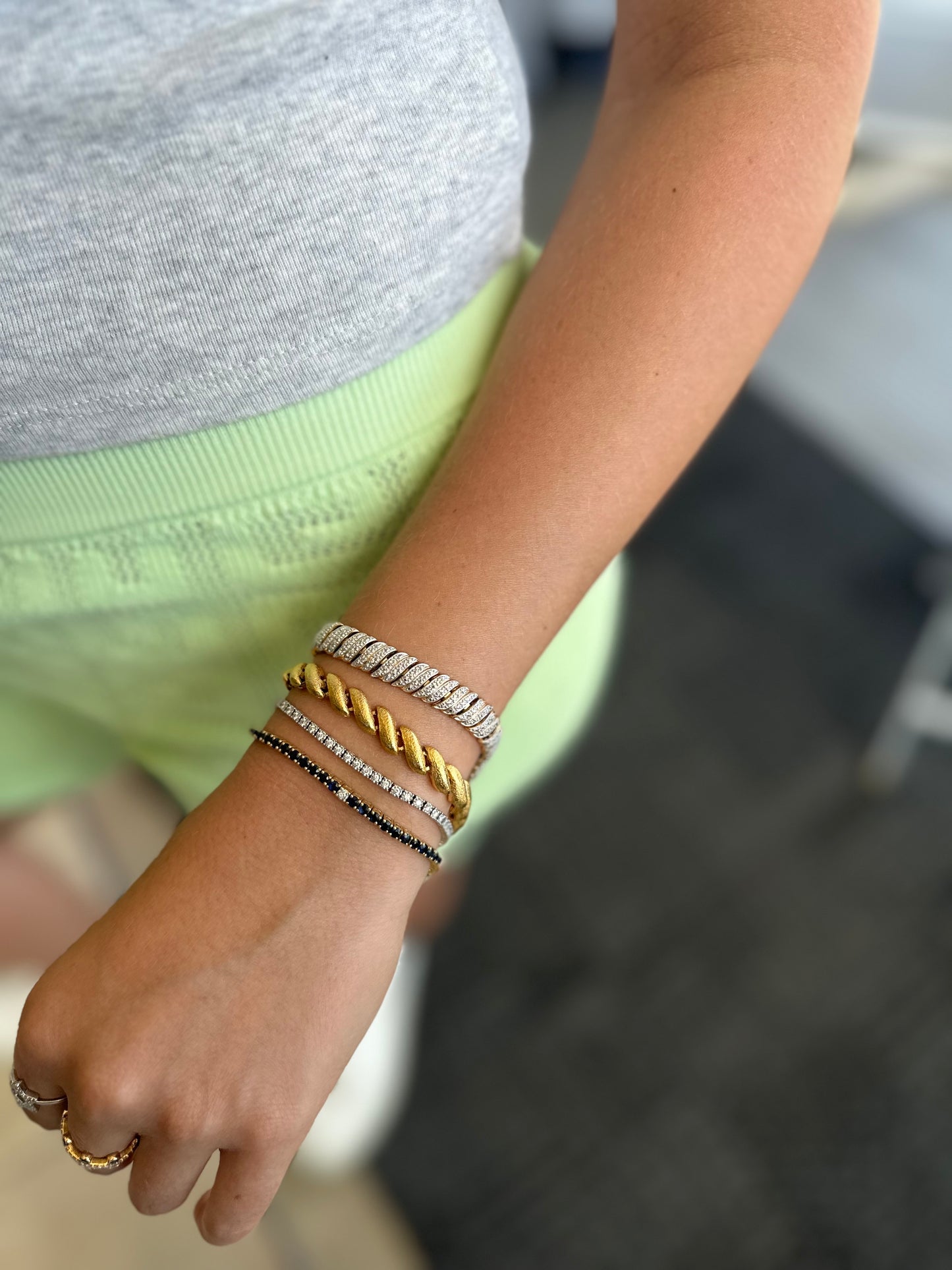 Vintage Napier Gold Bracelet