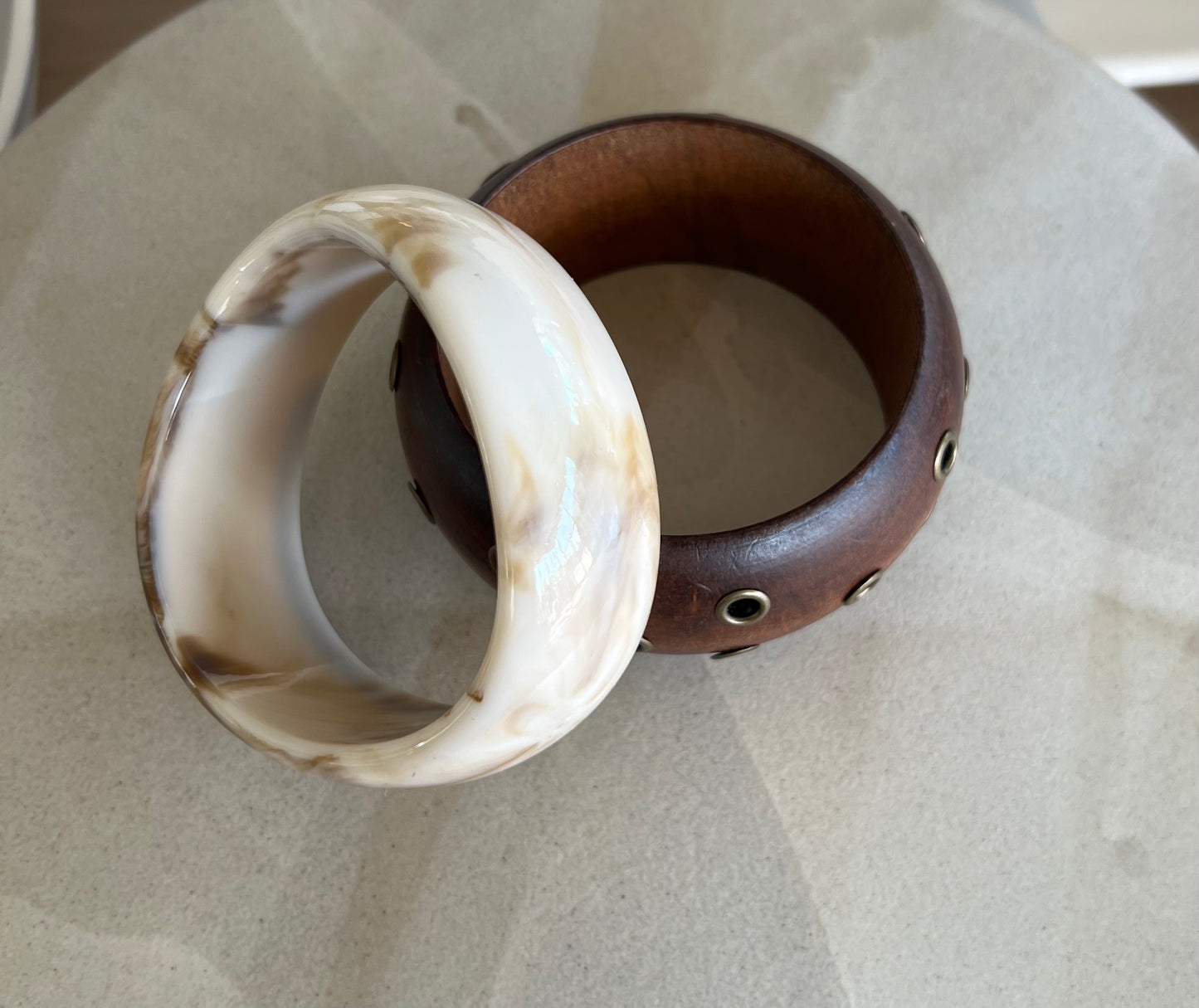Wood and Resign Bangle