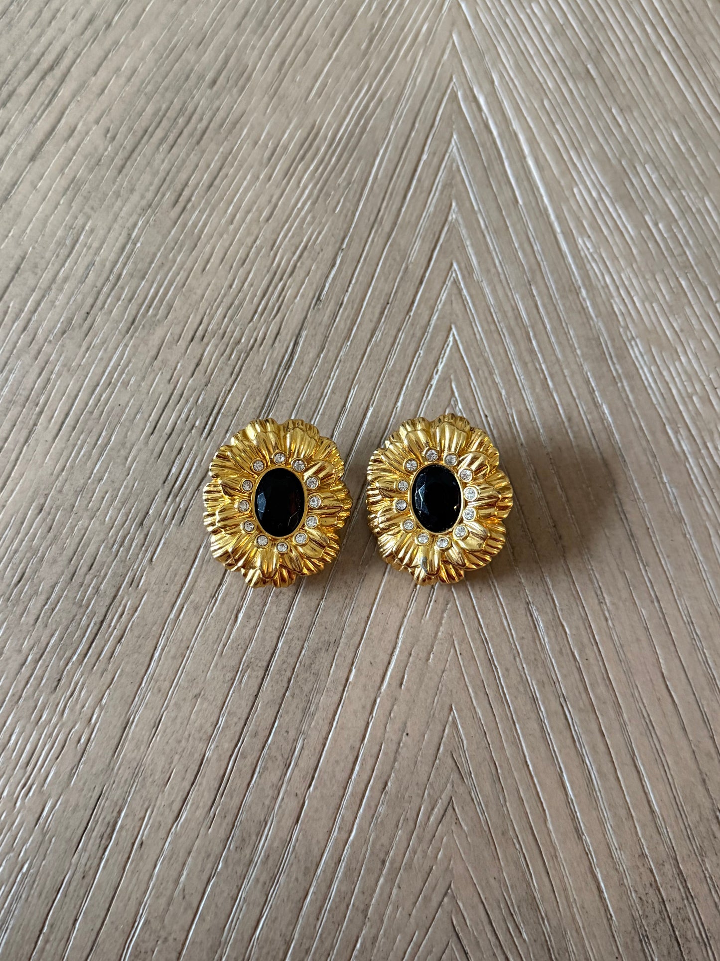 KJL Flower Earrings