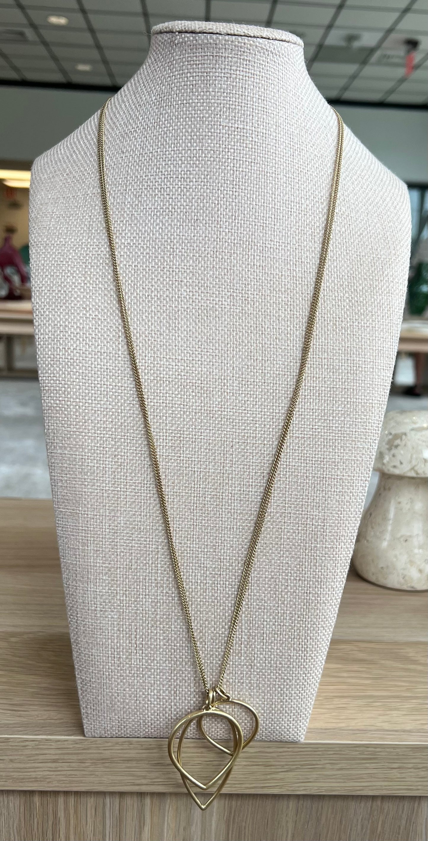 Triple Pendant Necklace