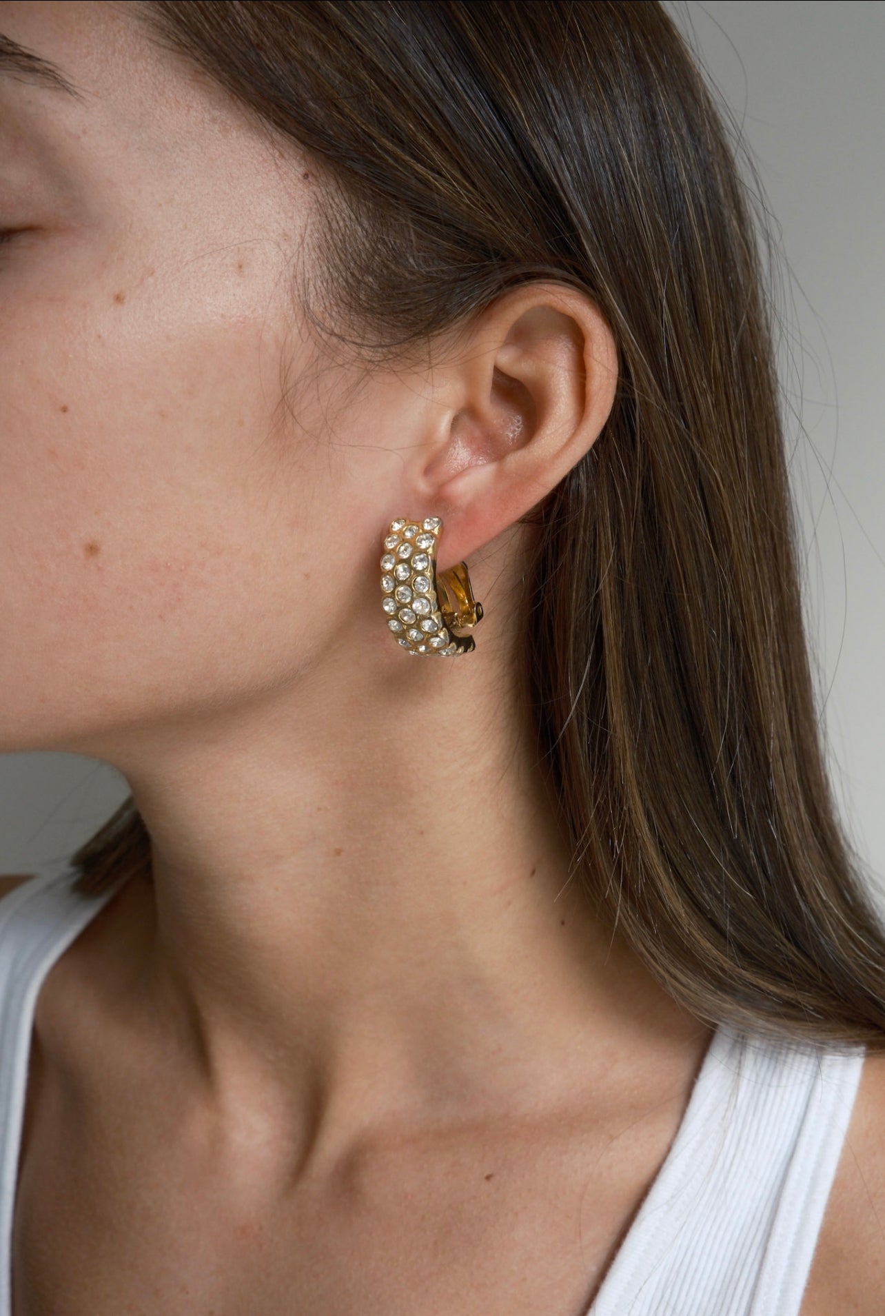 Vintage Crystal Earrings