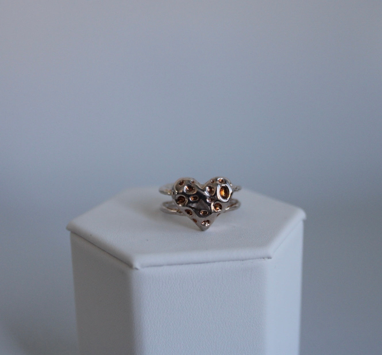 Silver Heart Ring
