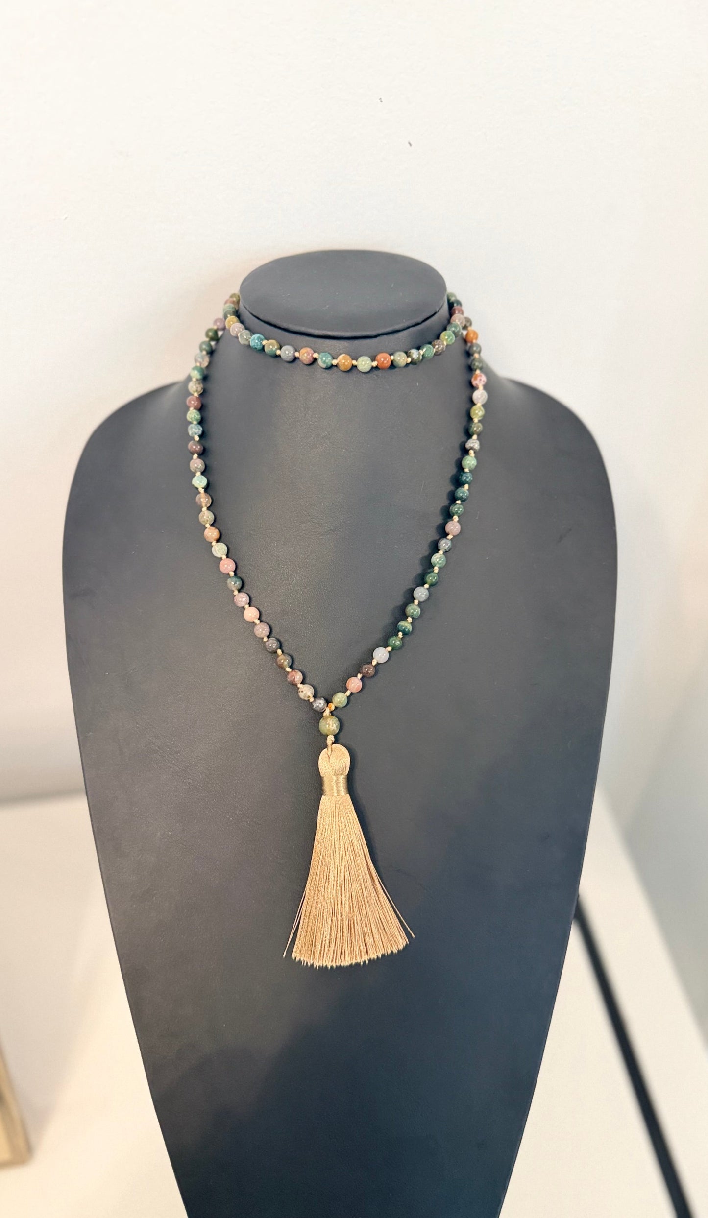 Tassel Beaded Necklace