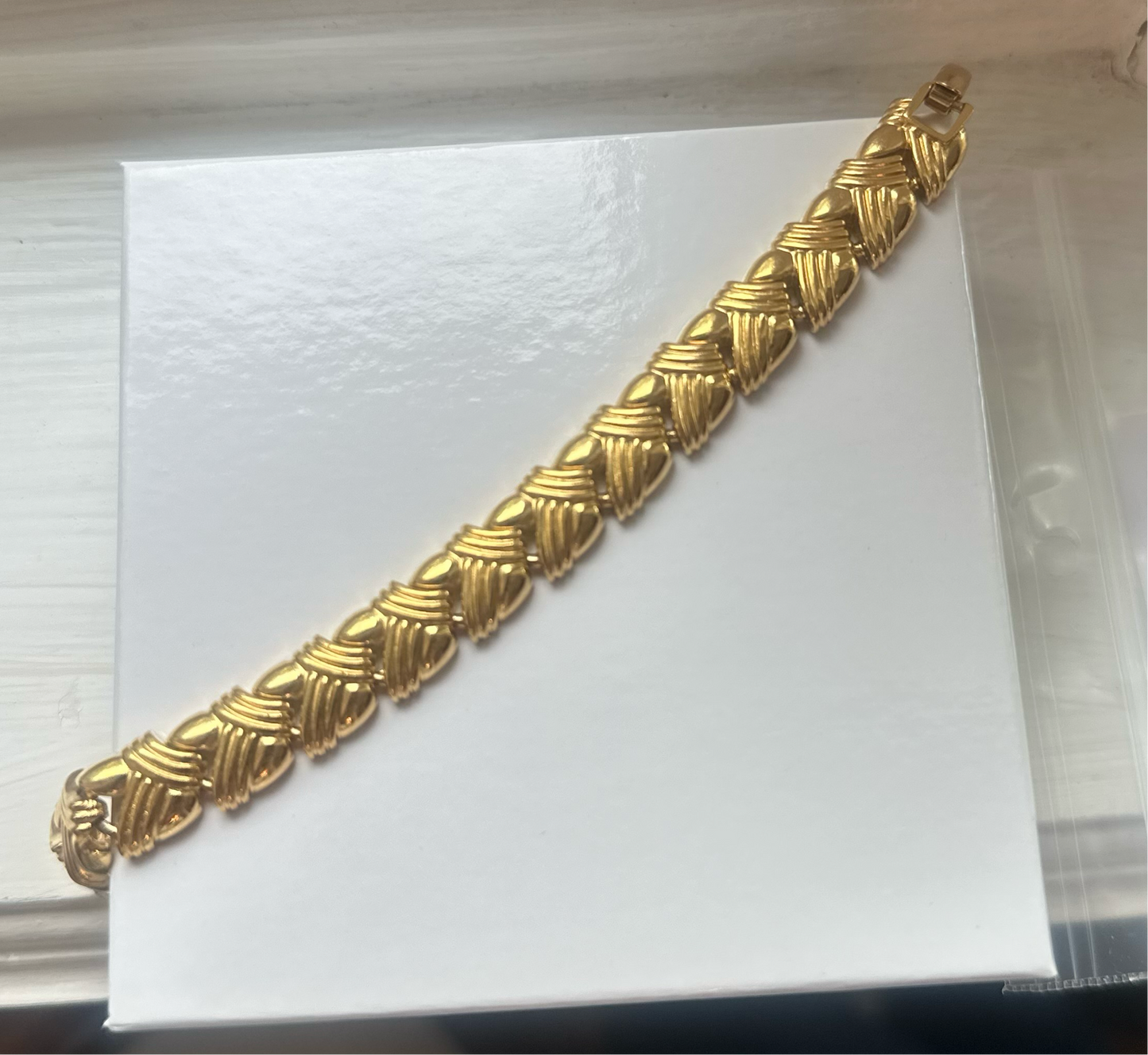 Gold Braided Bracelet