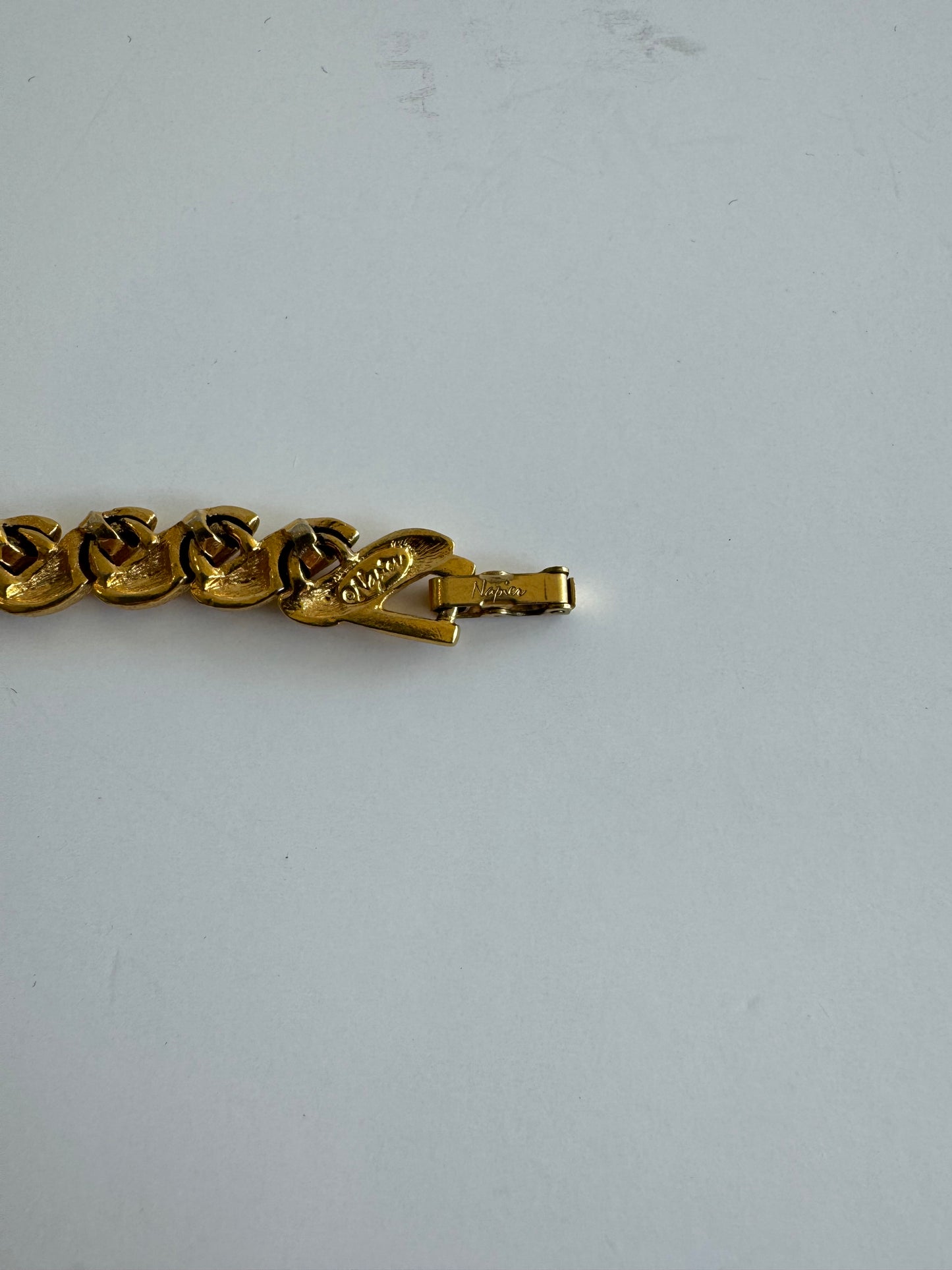 Vintage Napier Gold Bracelet