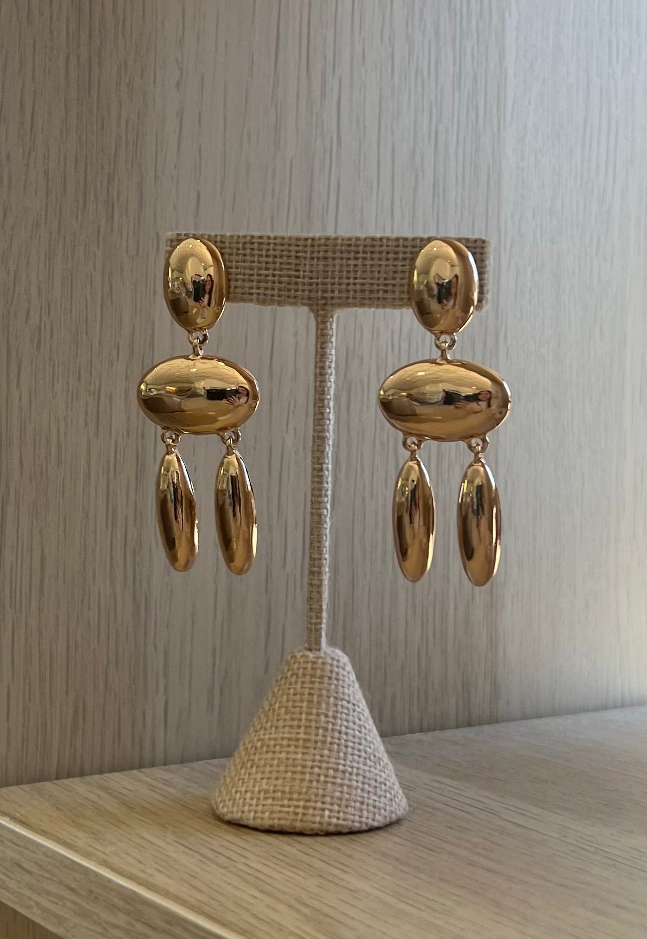 Gold Hanging Dangle Earring