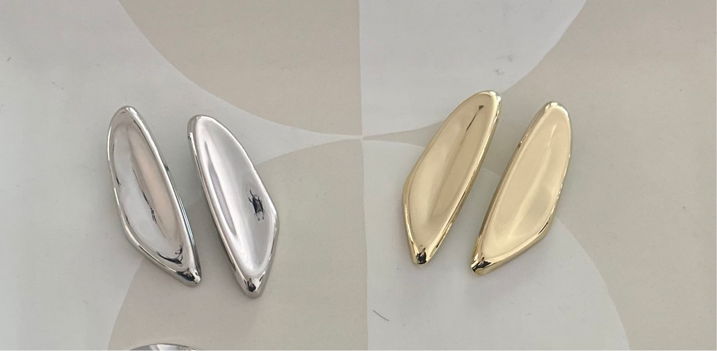 Large Oval Earrings