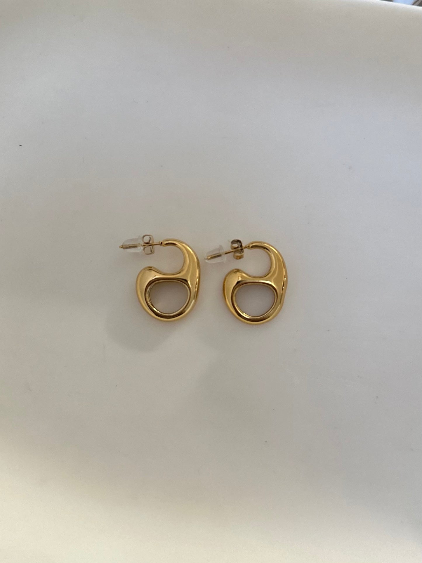 Coffee Bean Earrings