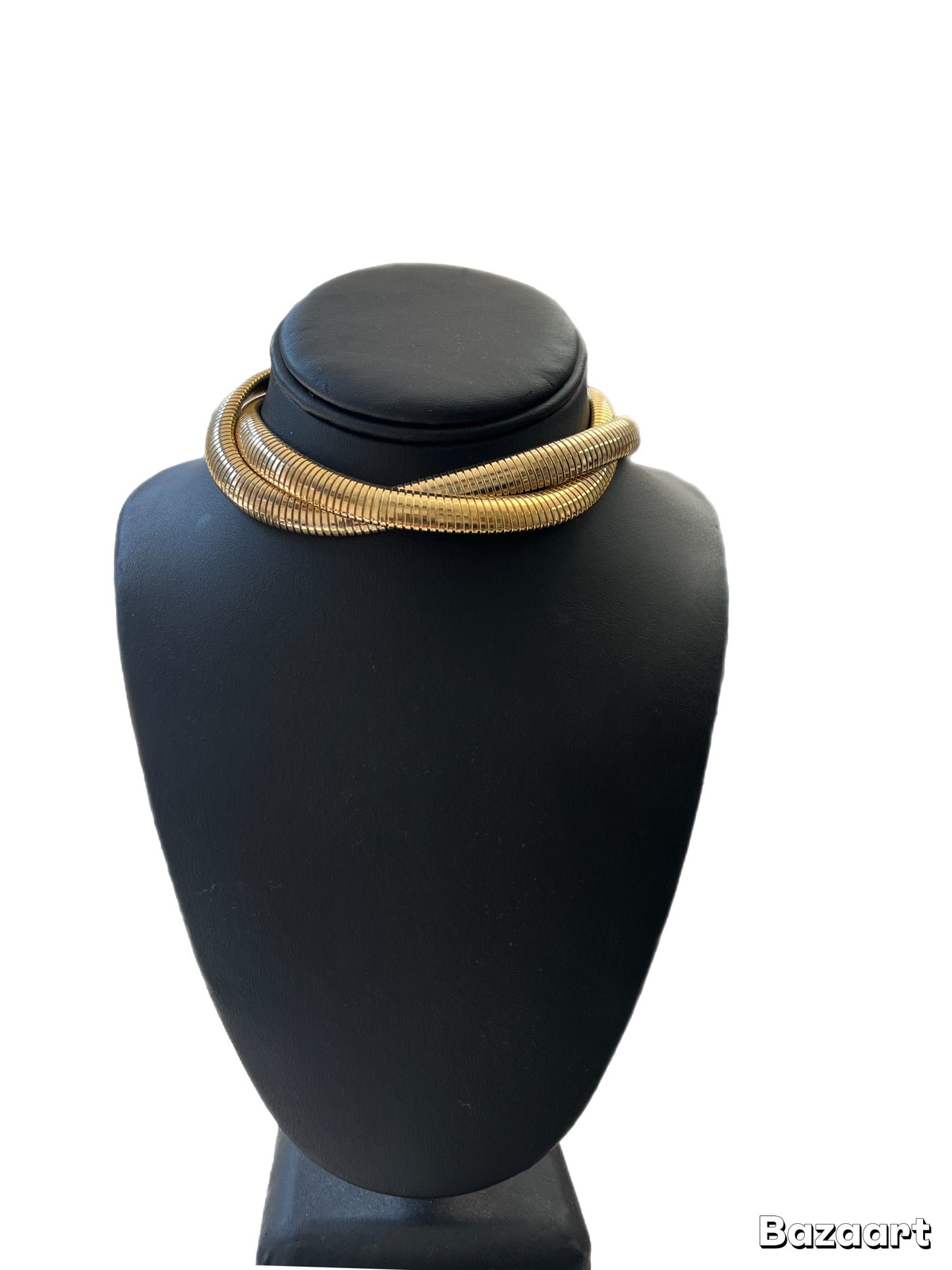 Omega Two Strand Choker Necklace