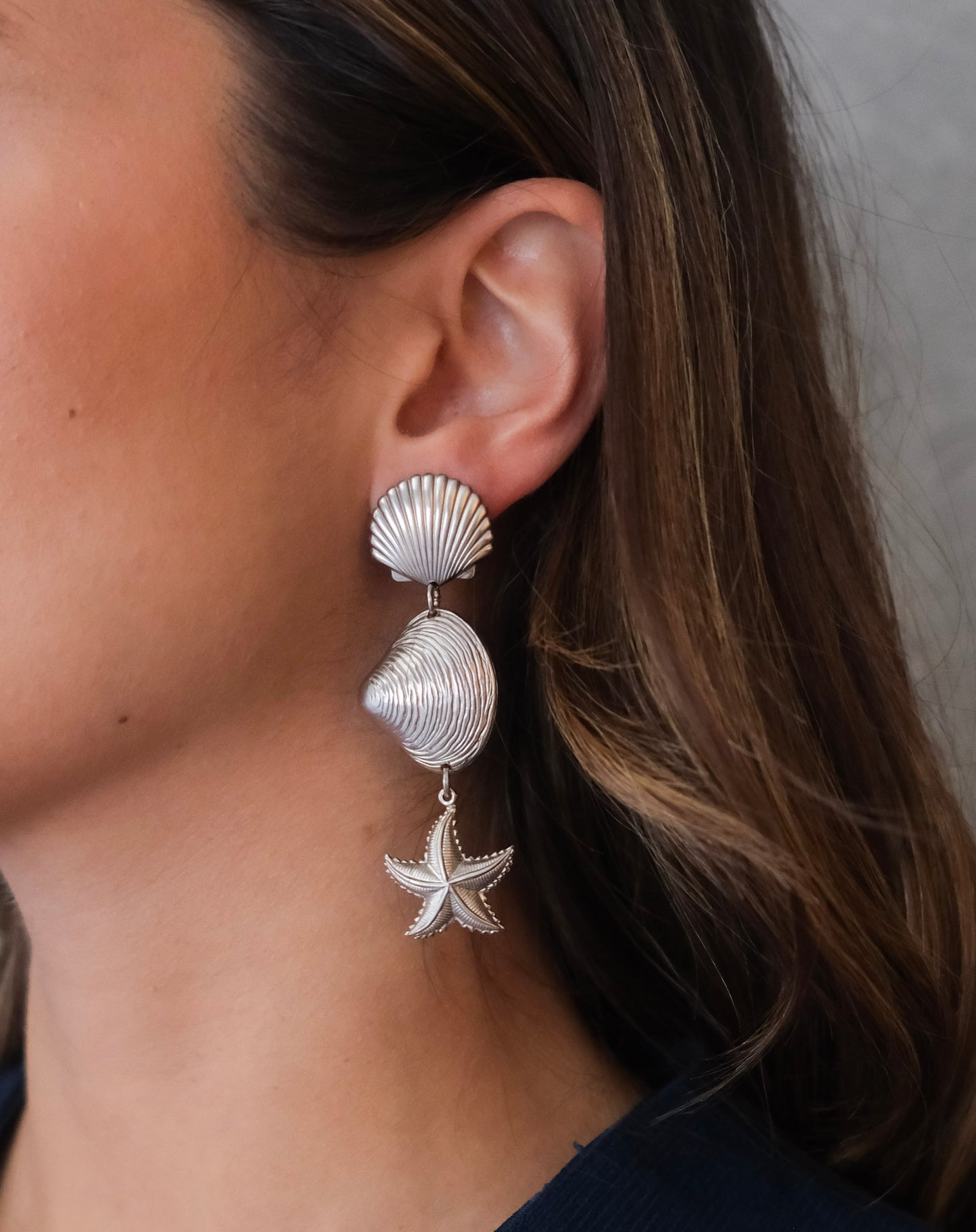 Vintage Estate Beach Vibe Earrings
