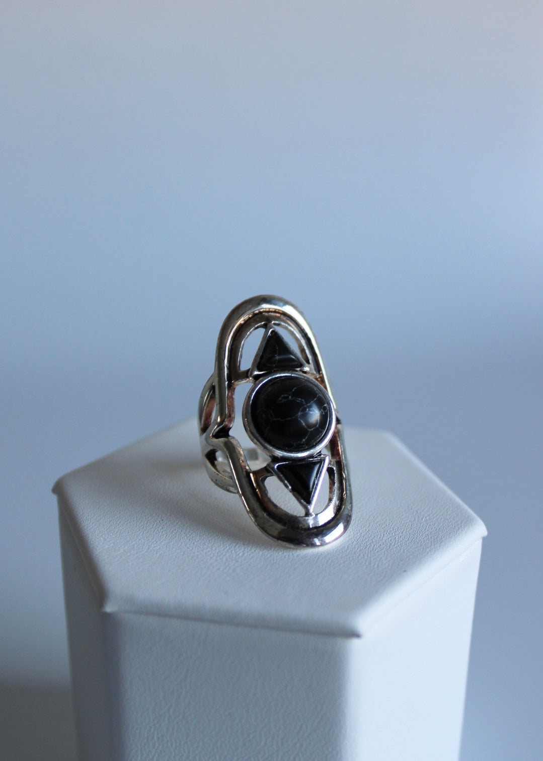 Black Statement Ring