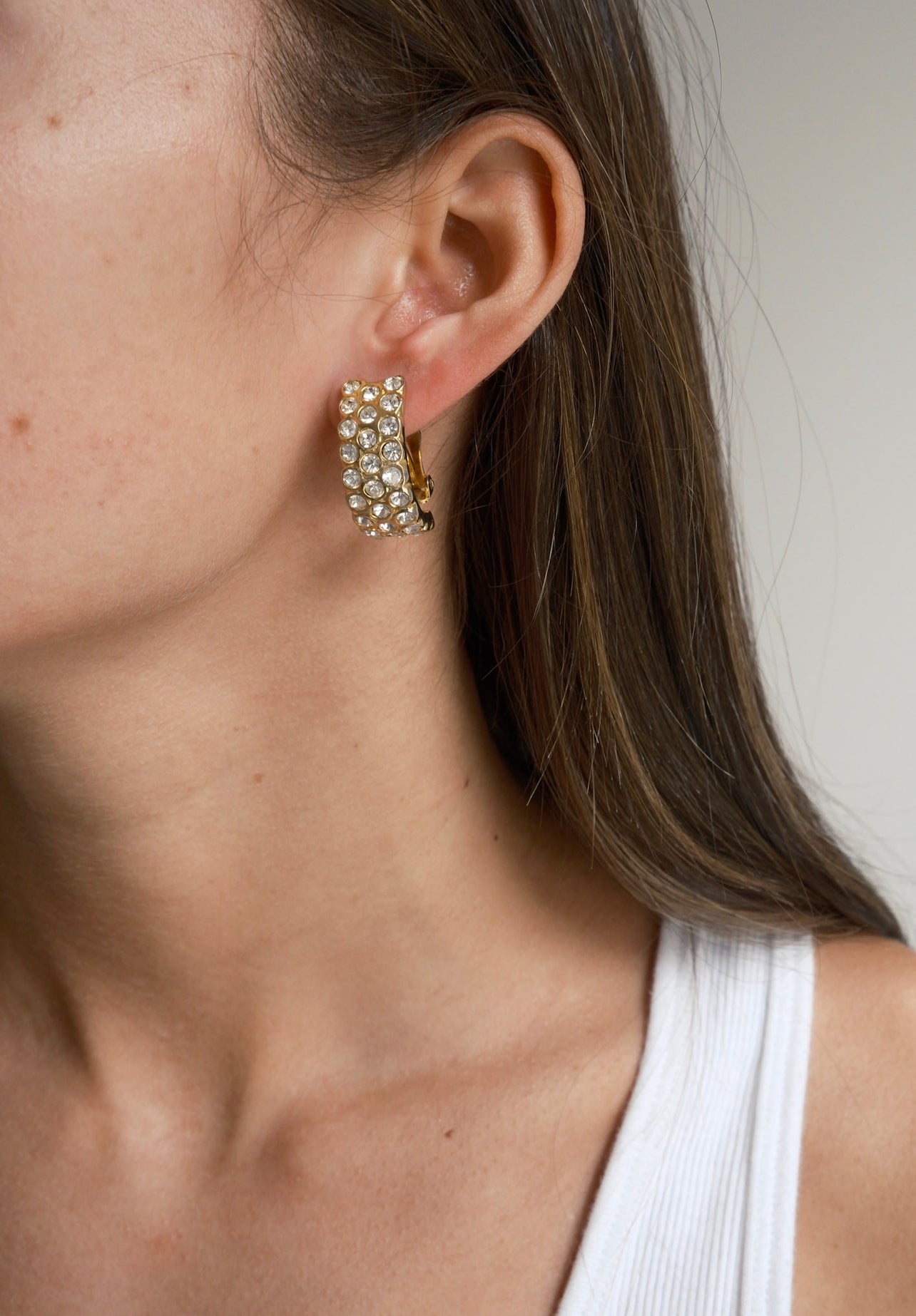 Vintage Crystal Earrings