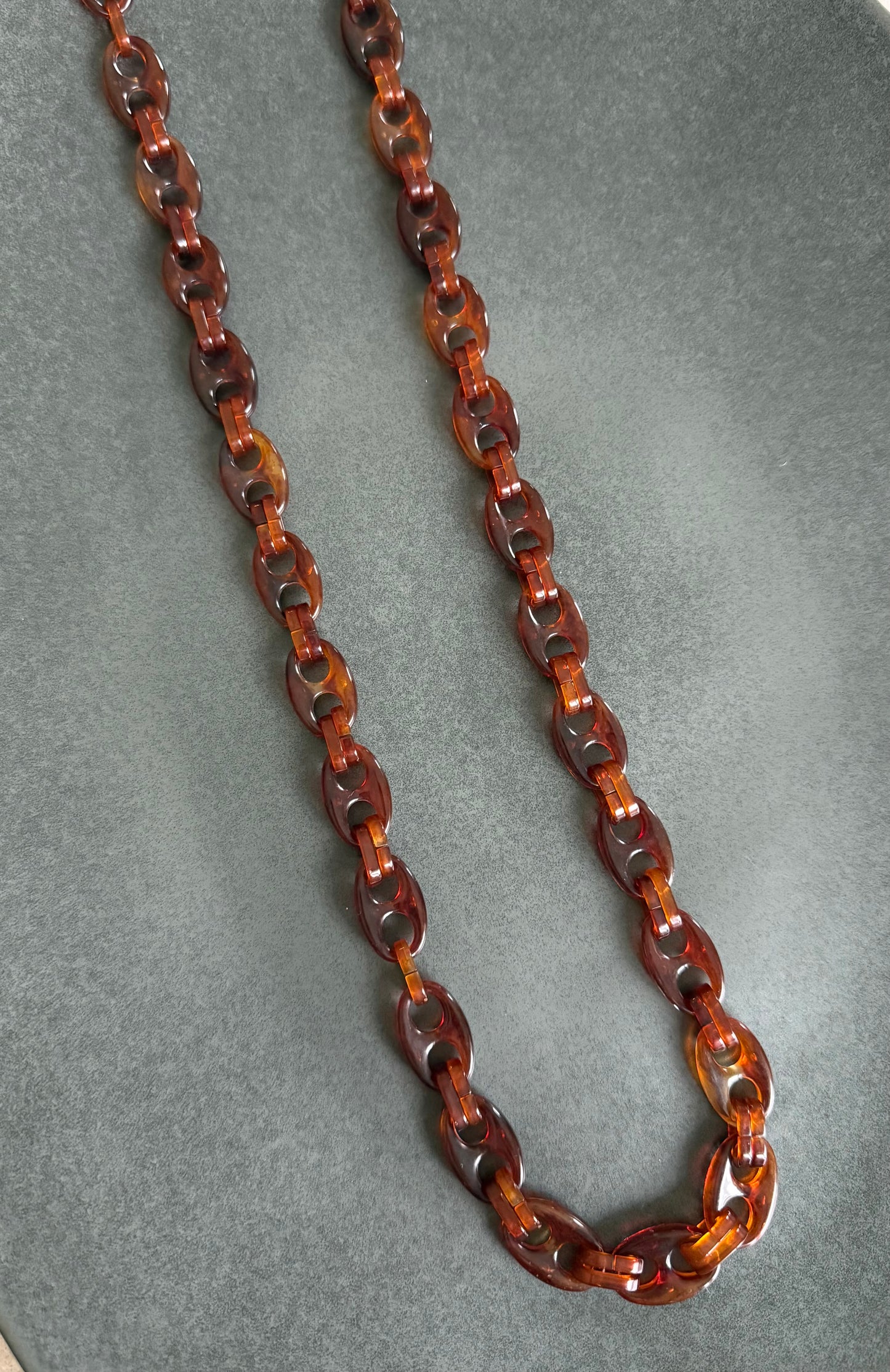 Brown Coffee Bean Necklace