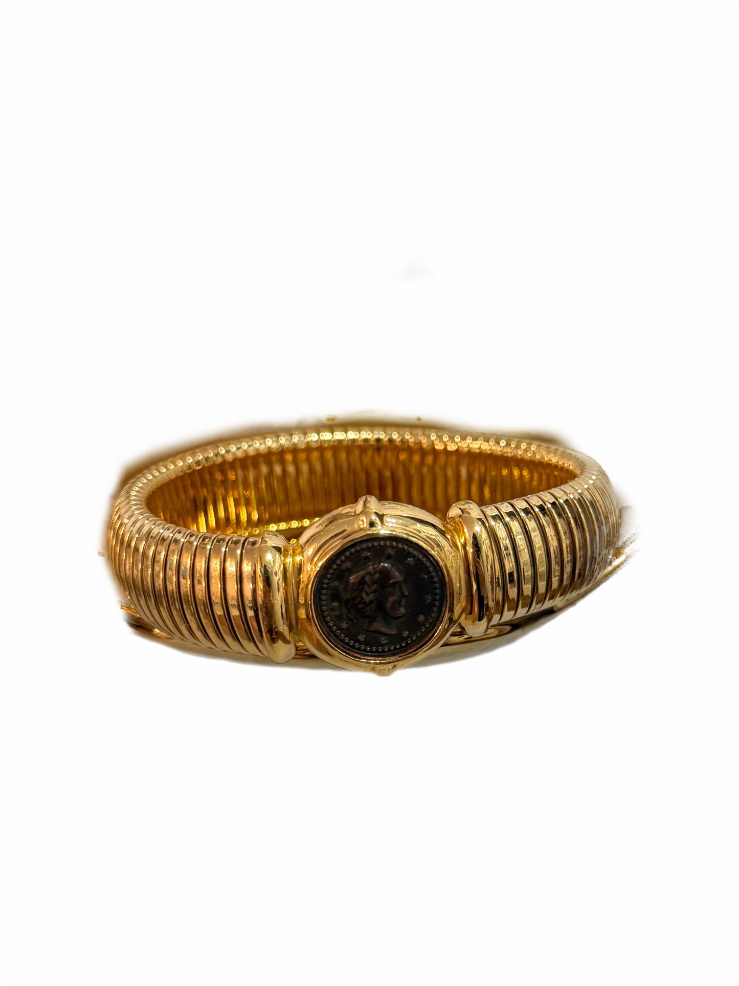 Vintage Coin Bangle Bracelet