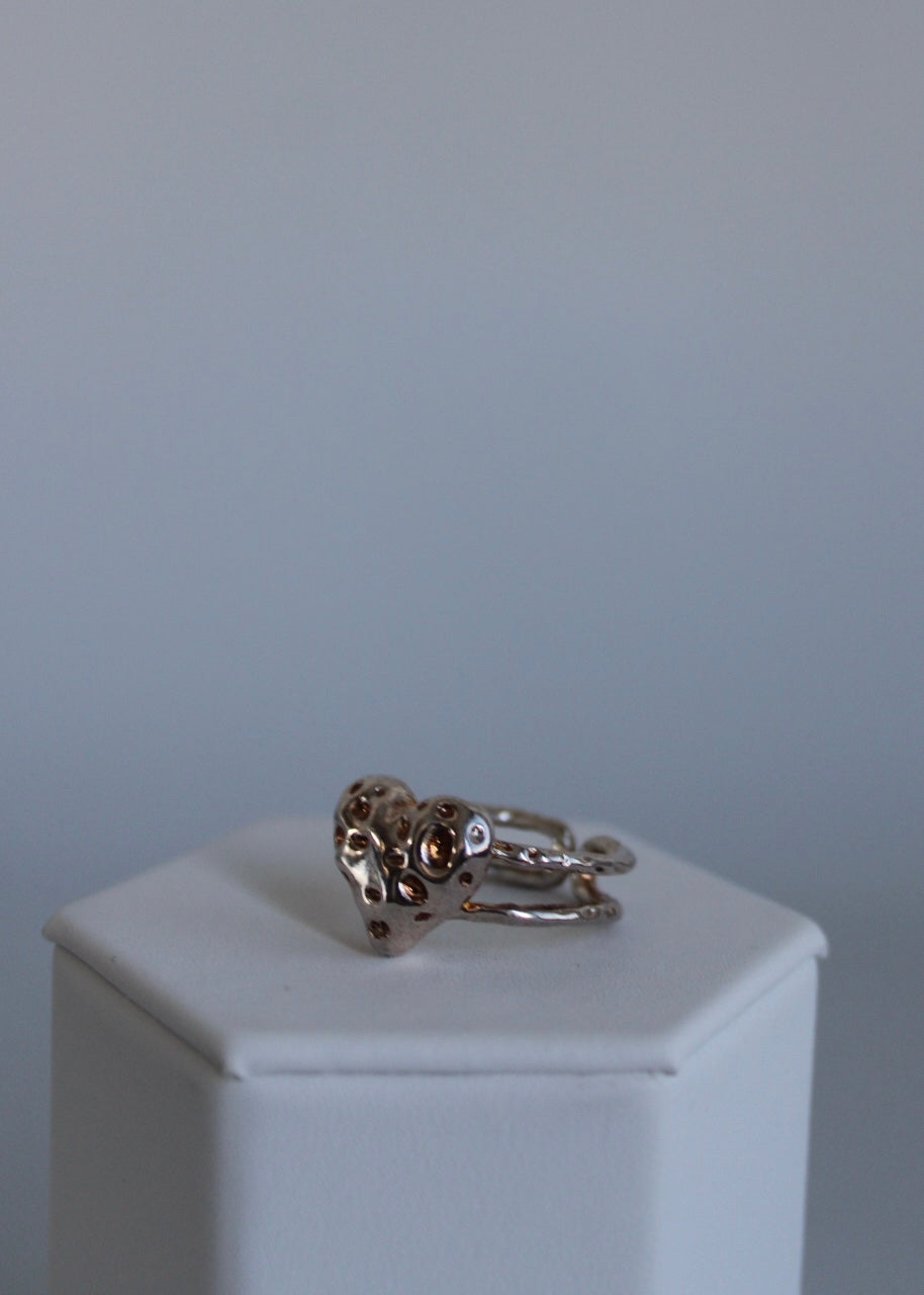 Silver Heart Ring