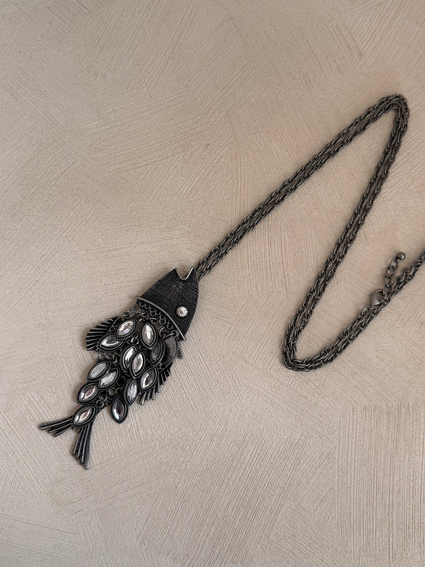 Vintage Fish Necklace