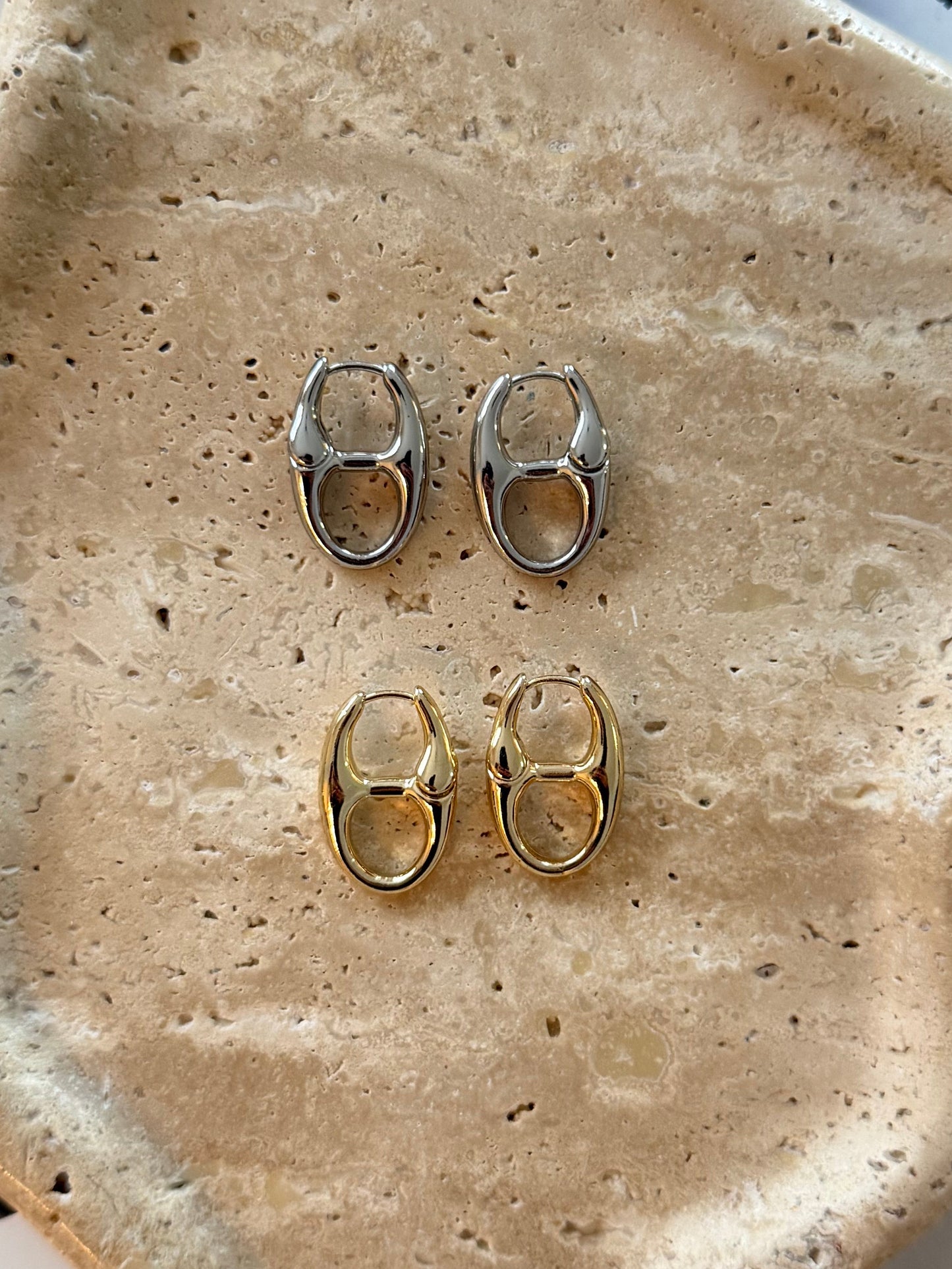 Coffee Bean Earrings