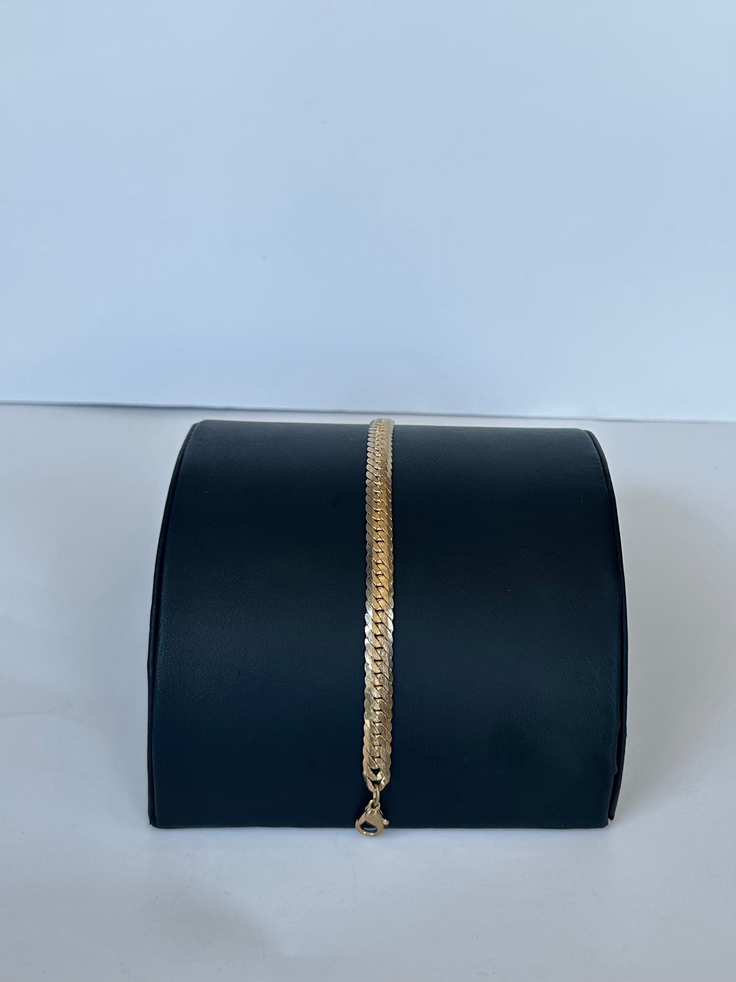 Gold Chain Link Bracelet