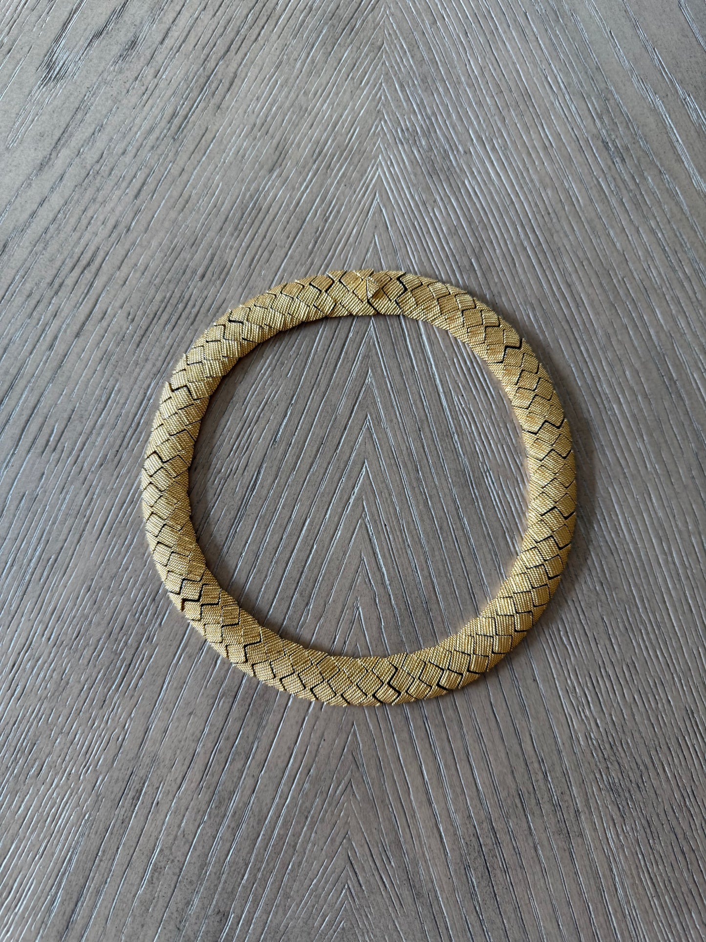 Vintage Ciner Gold Necklace