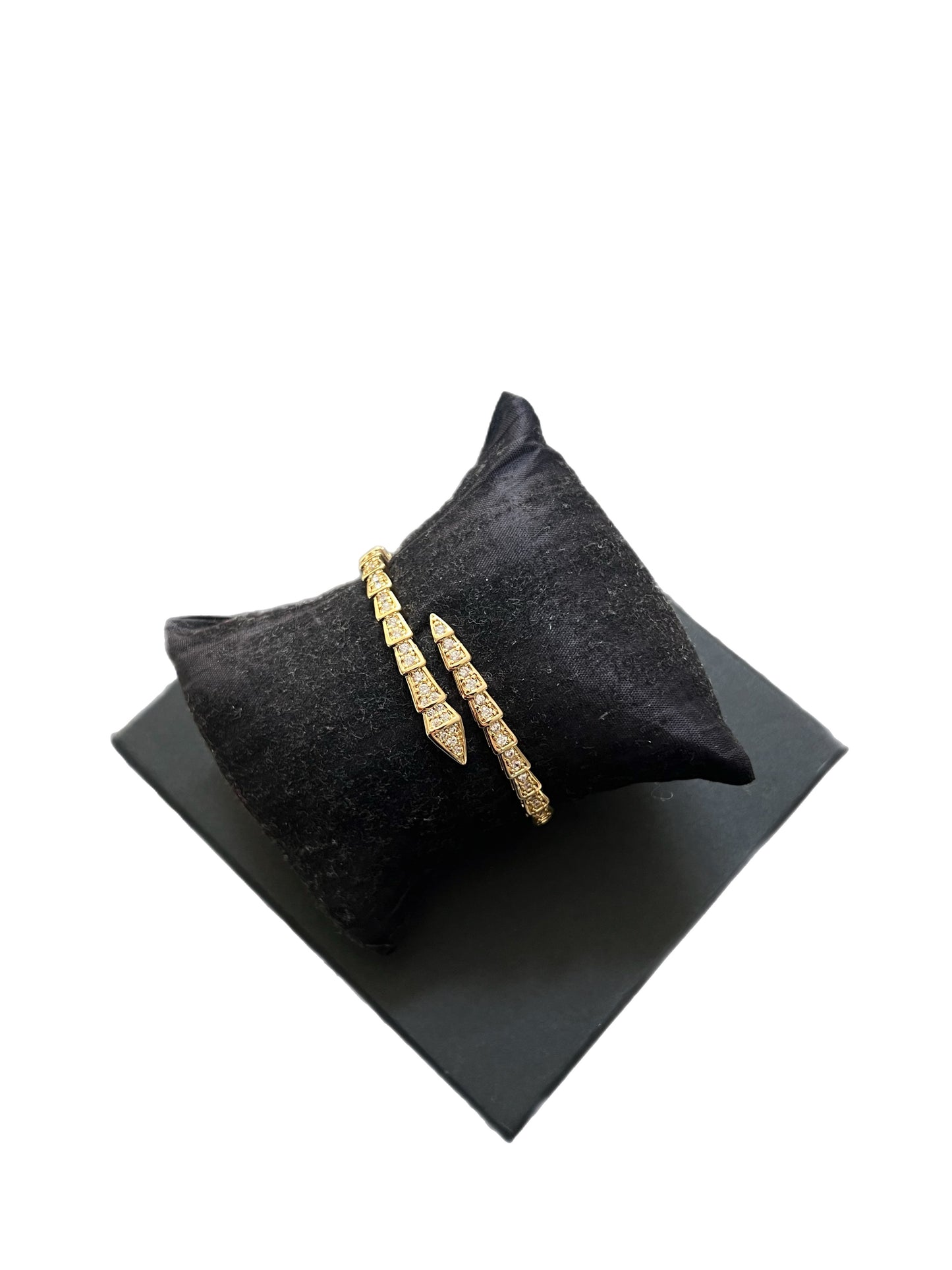Snake Crystal Adjustable Bracelet