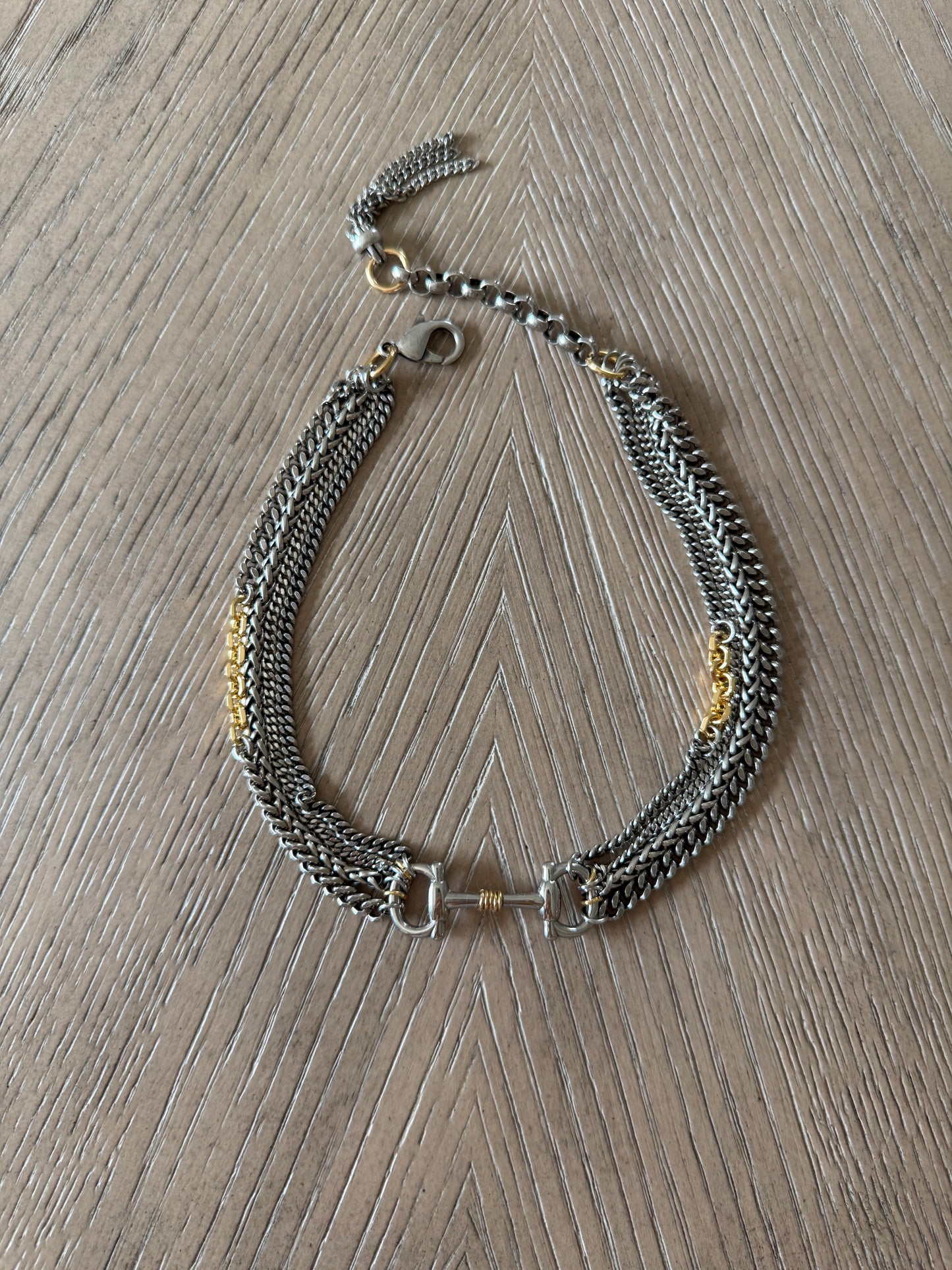 Horsebit Adjustable Choker