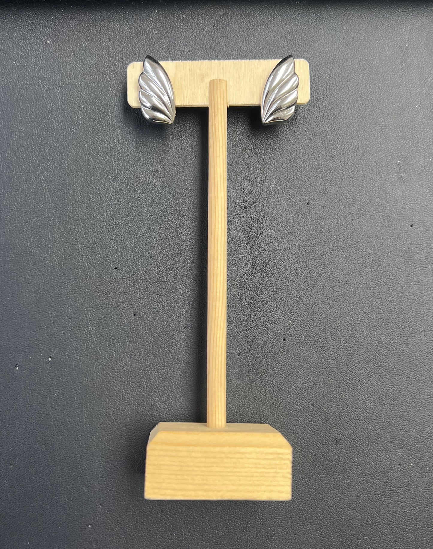 Silver Winged Earrings