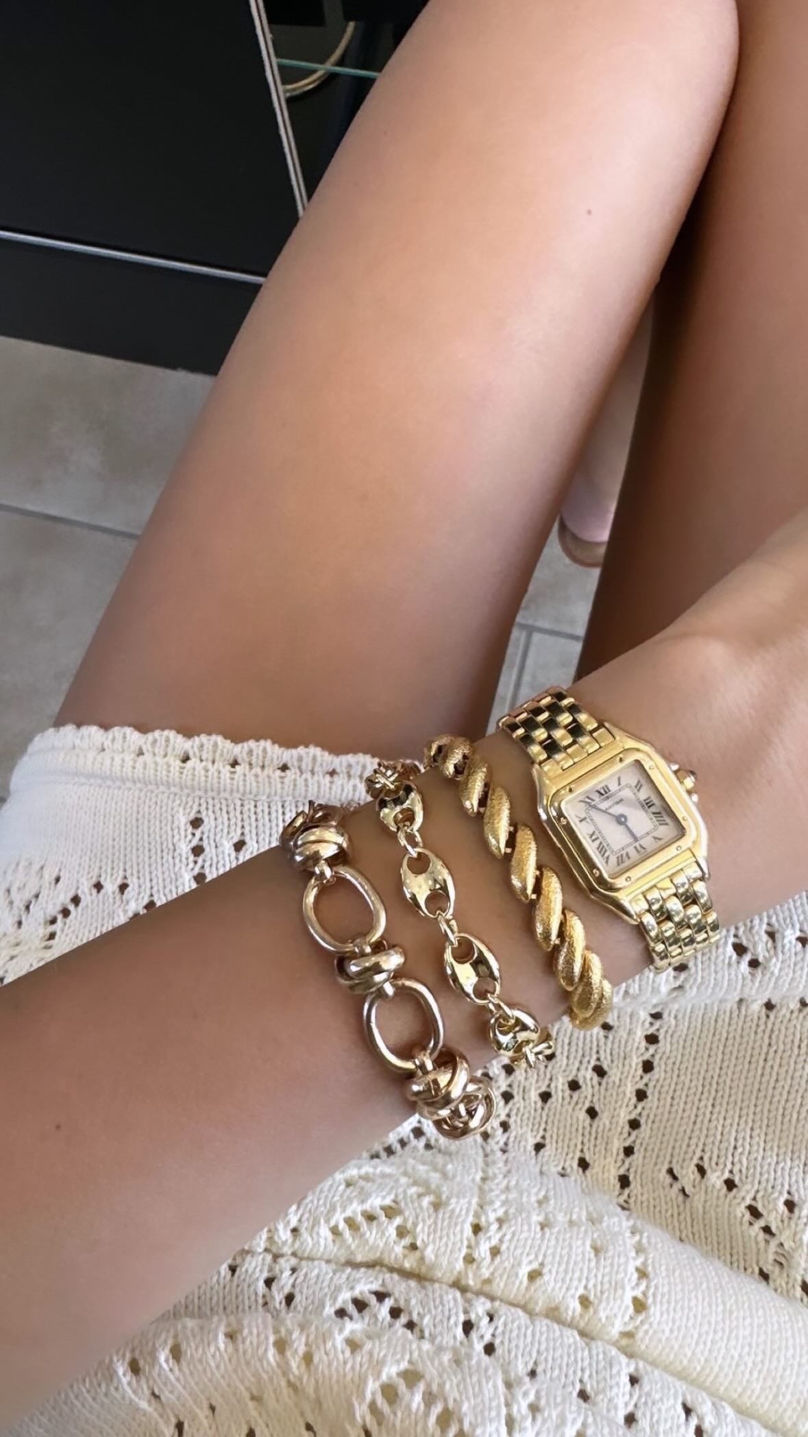 Gold Link Bracelet