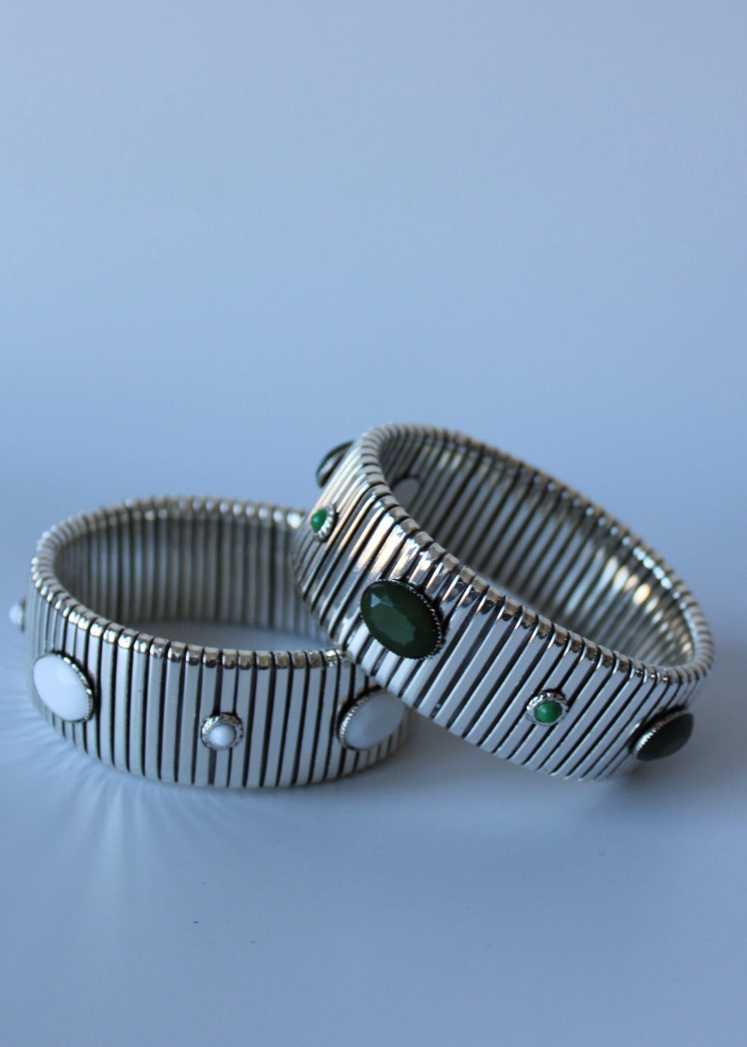 Colored Omega Bracelets