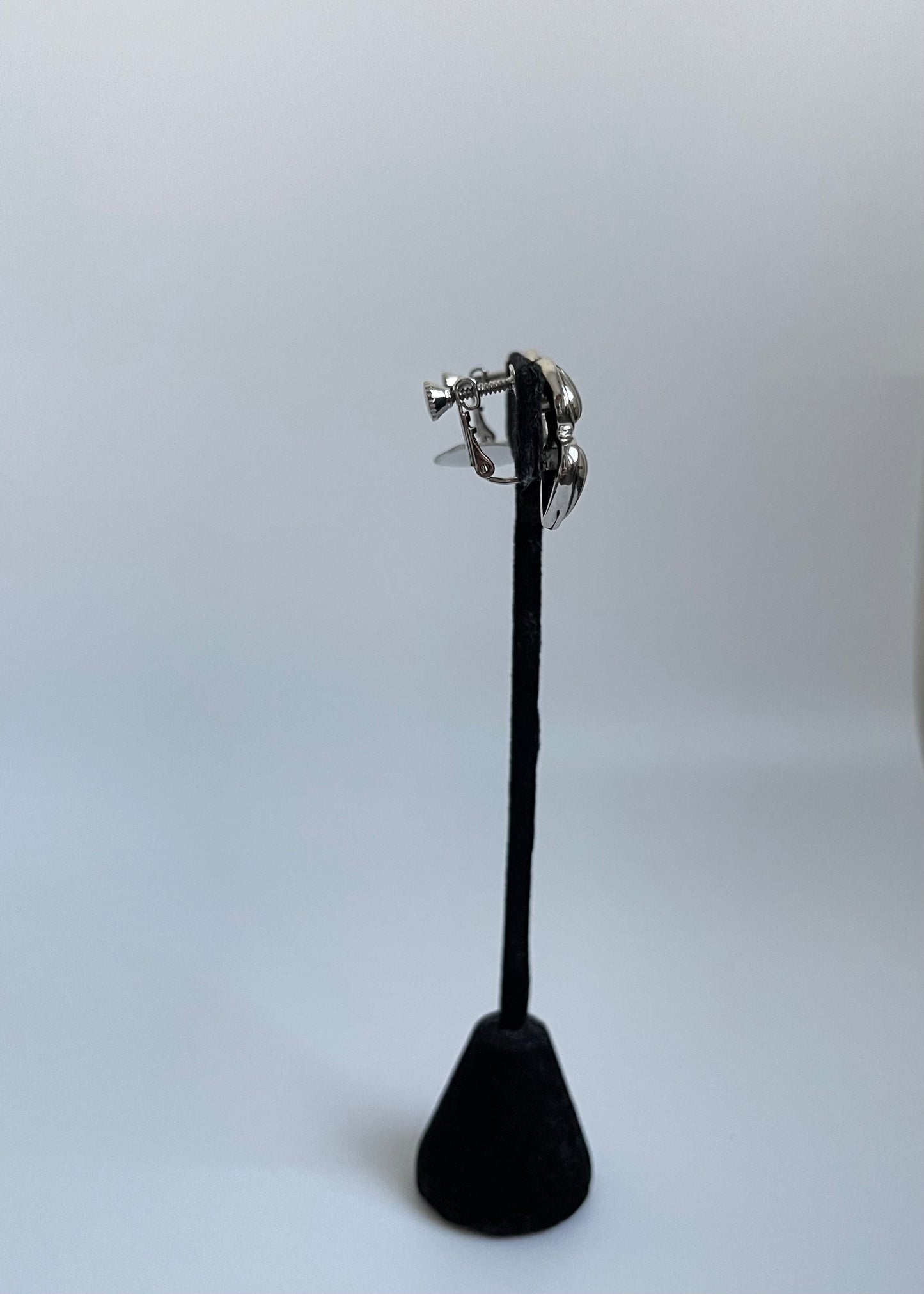 Mini Silver Clip Back Earrings