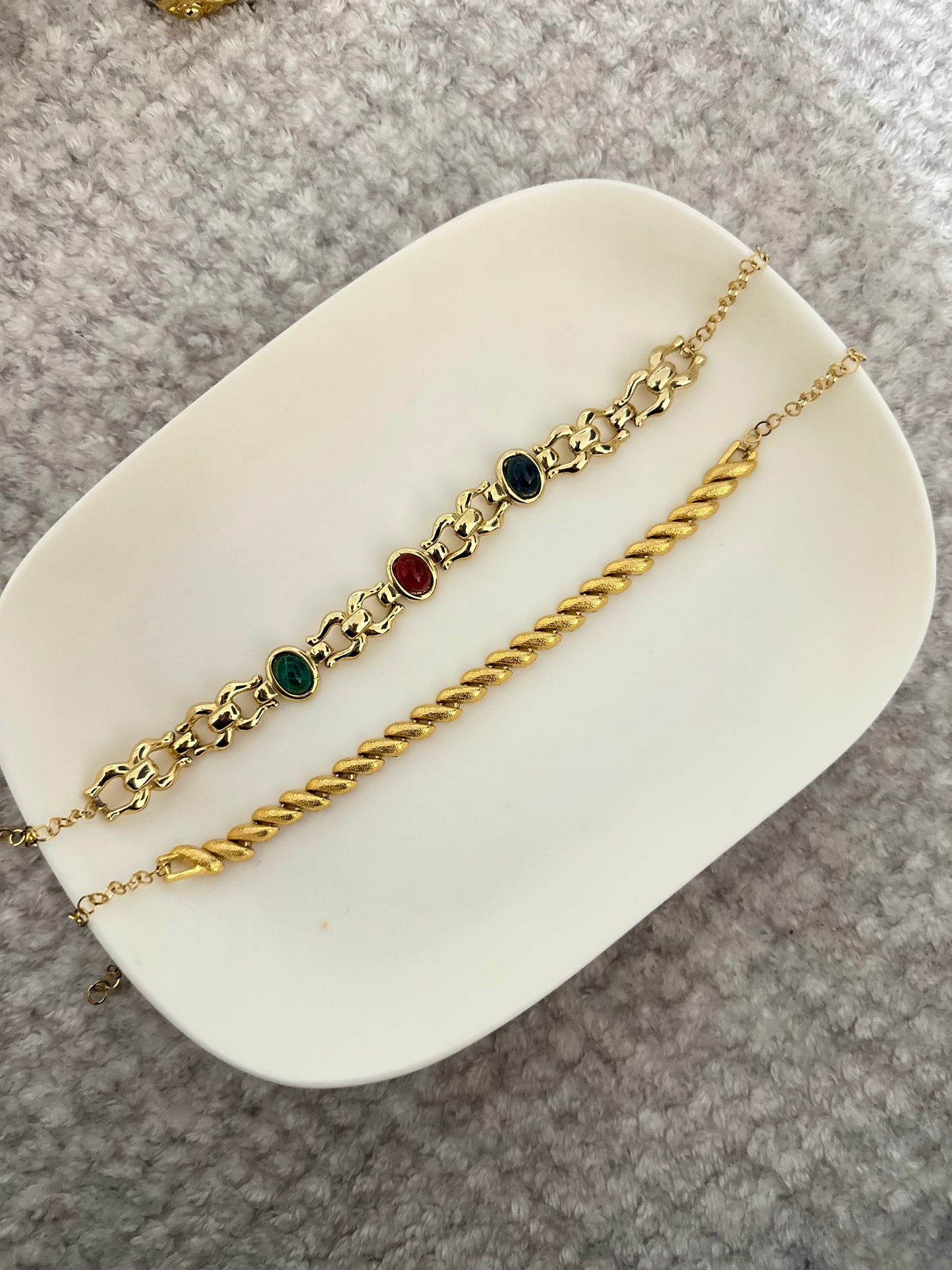 Gold Colored Choker Necklace