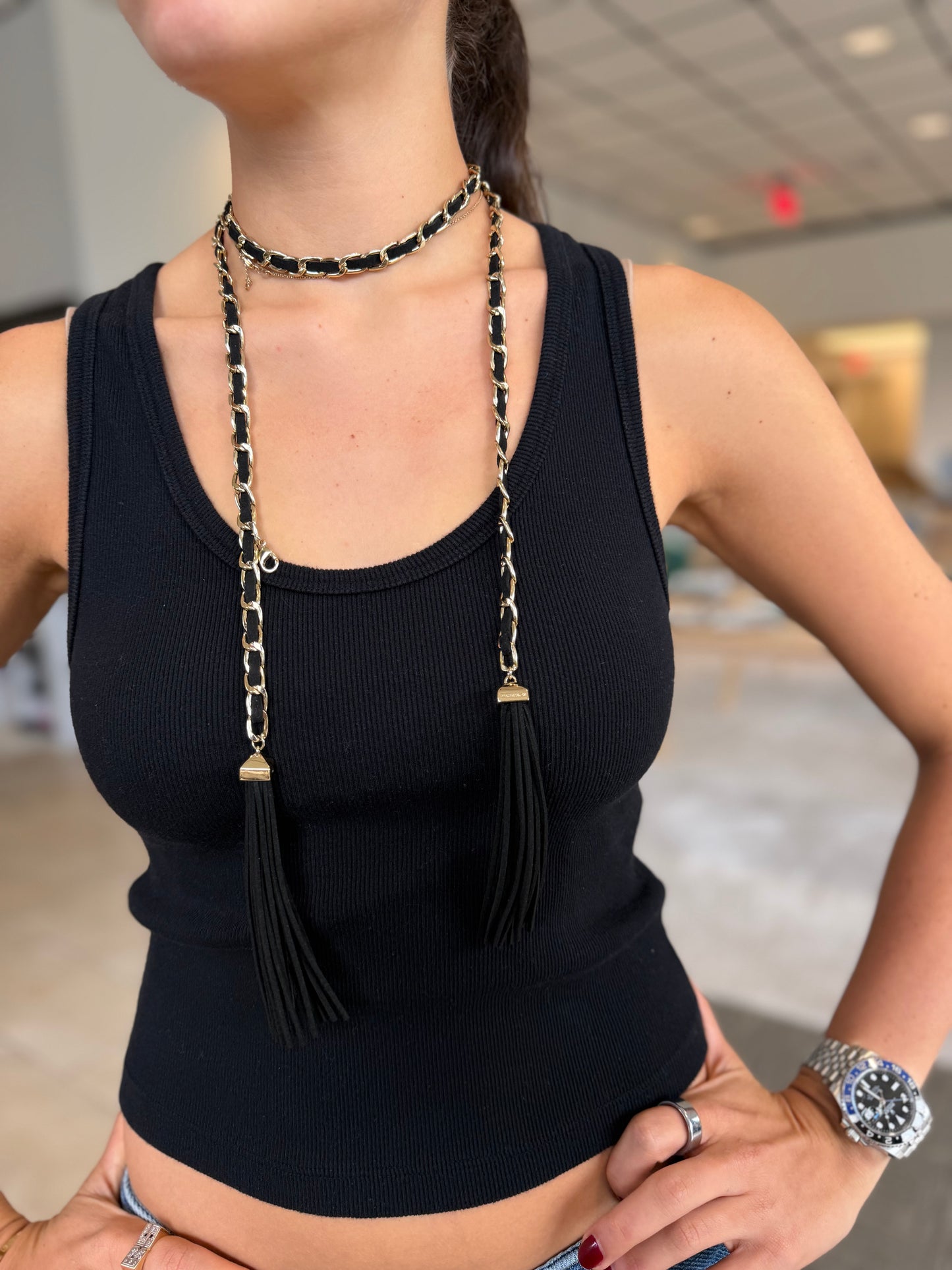Black And Gold chain