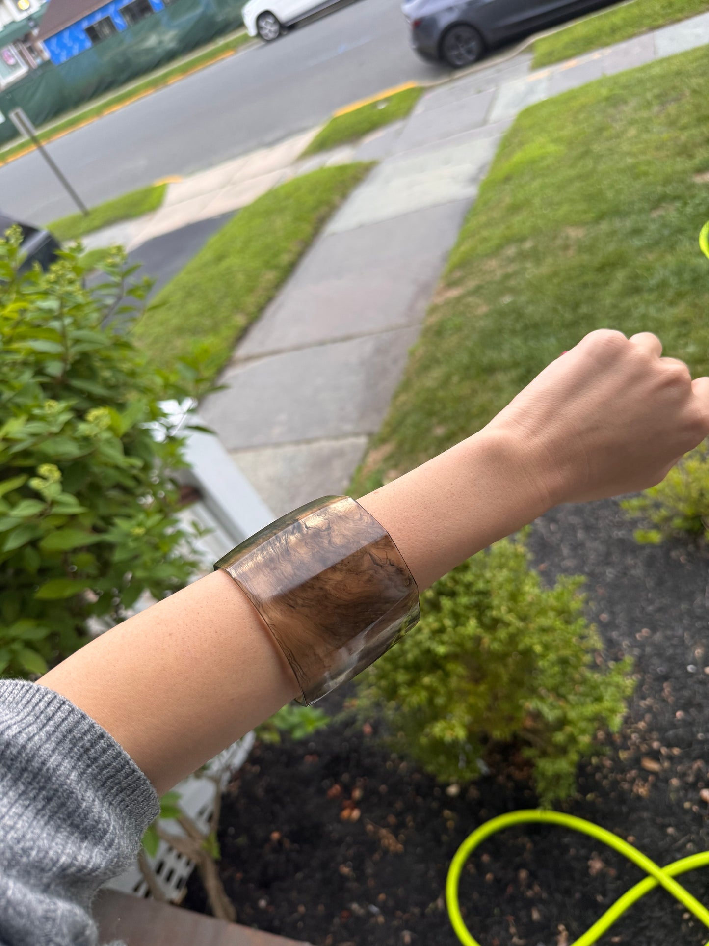 Vintage Lucite Cuff