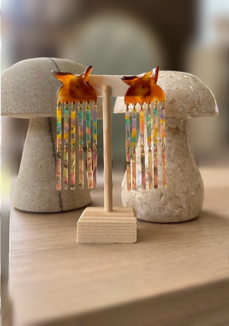 Colorful Dangle Earrings