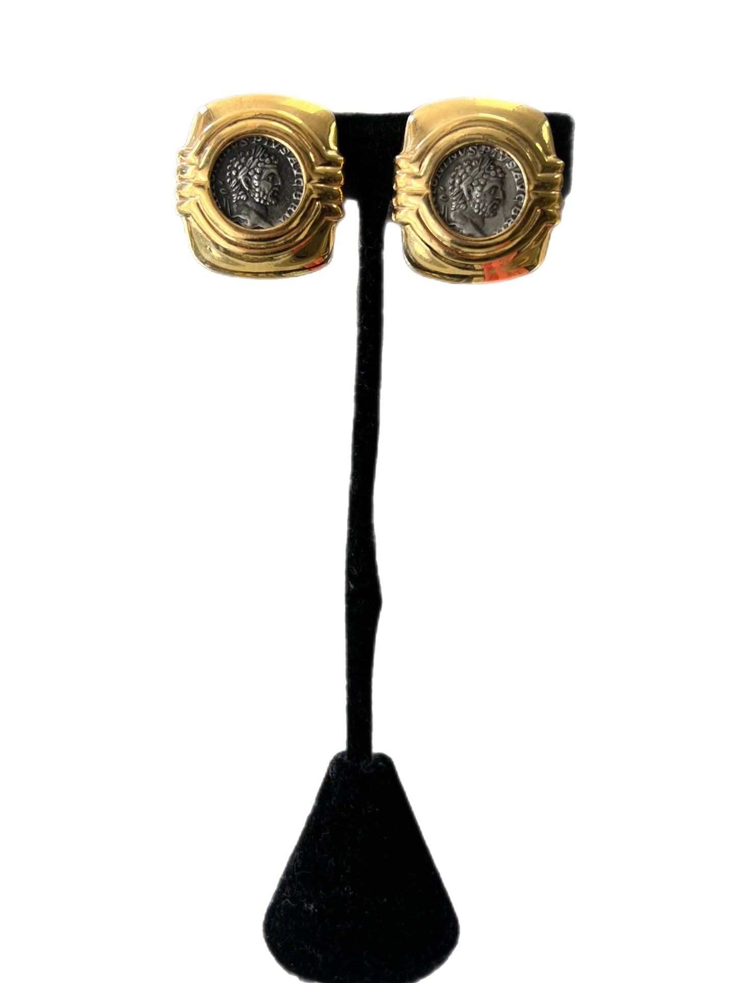 Gold Coin Earrings
