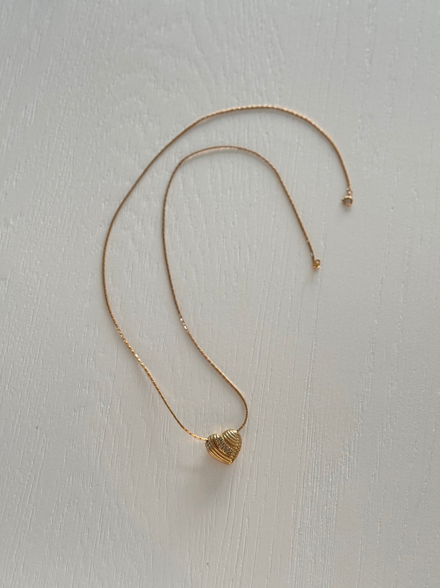 Gold Heart Necklace