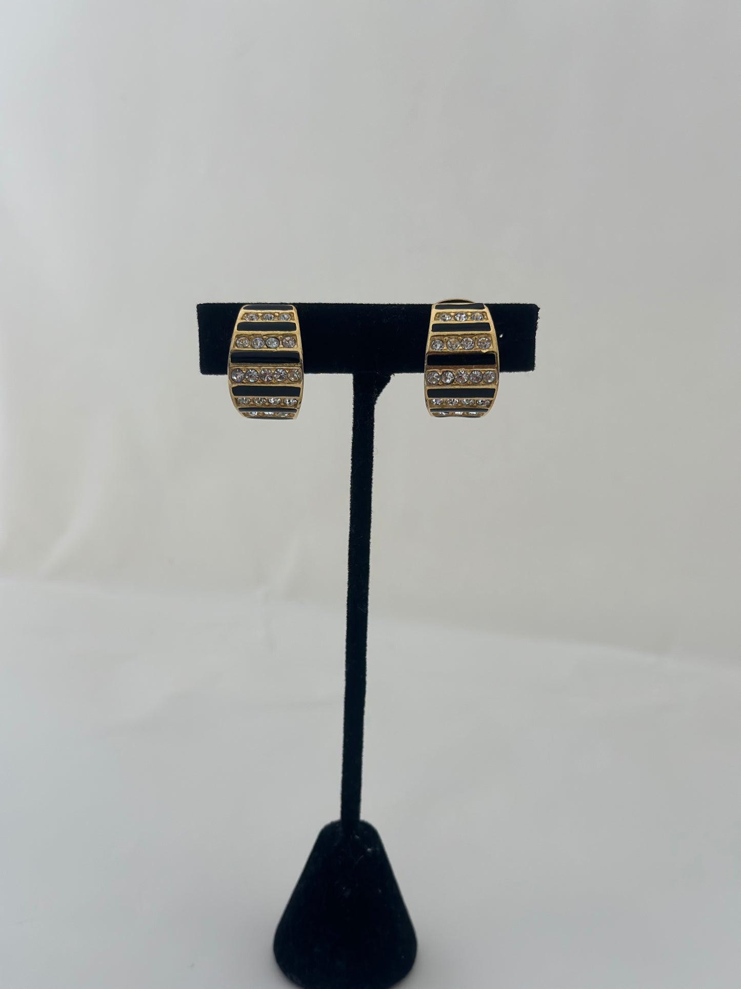 Vintage Christian Dior Clip Back Earrings