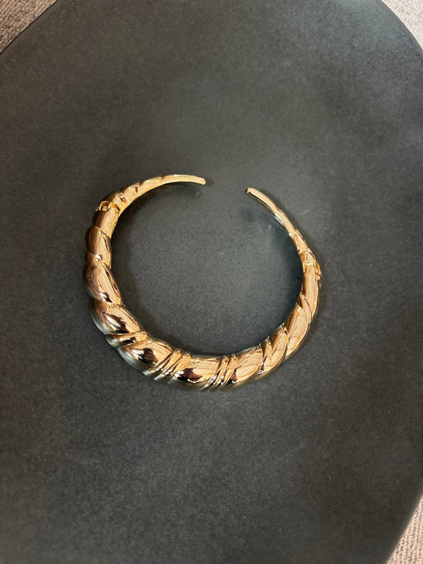 Vintage Chucky Gold Collar Necklace