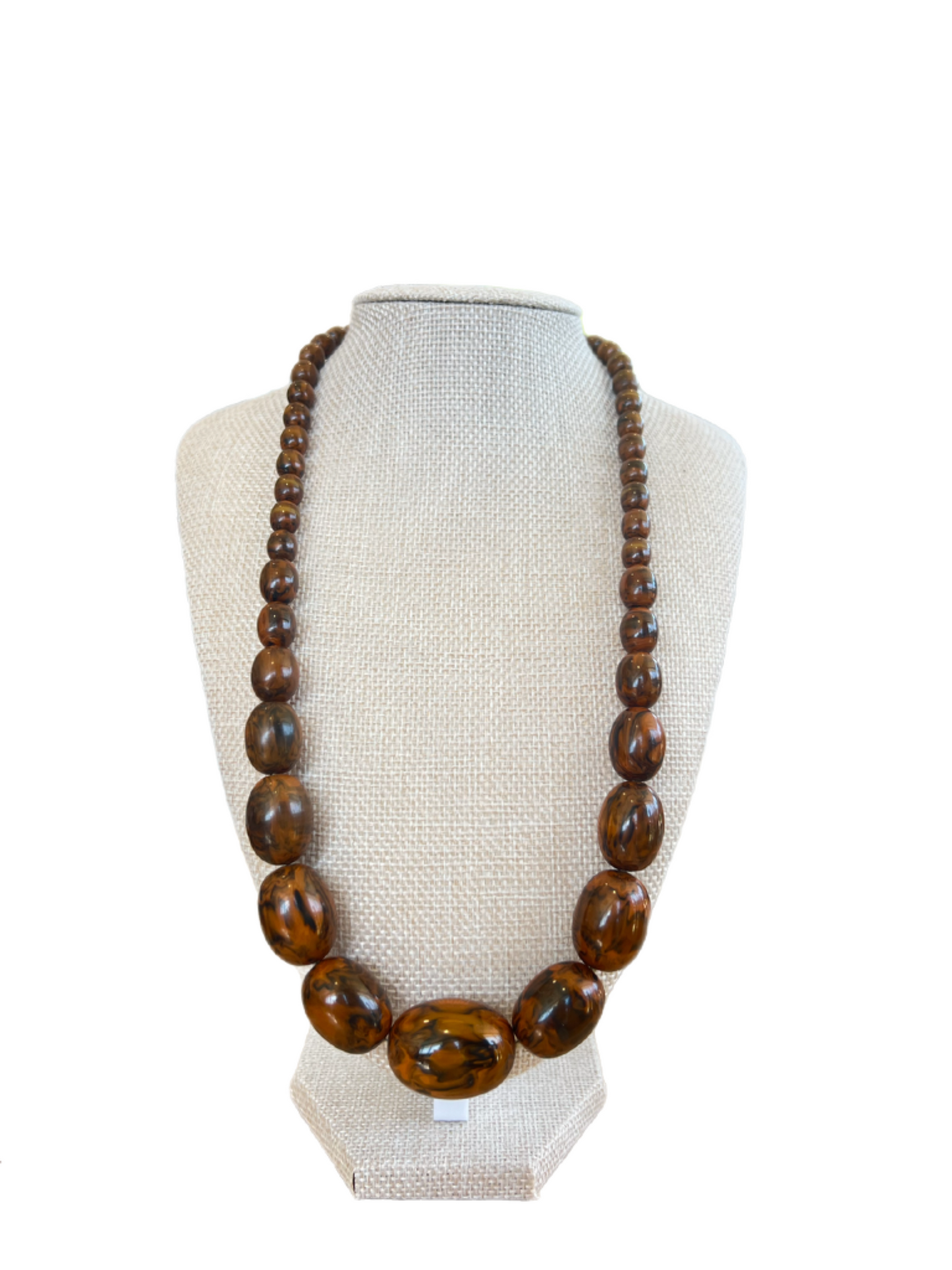 Brownish Ball Necklace