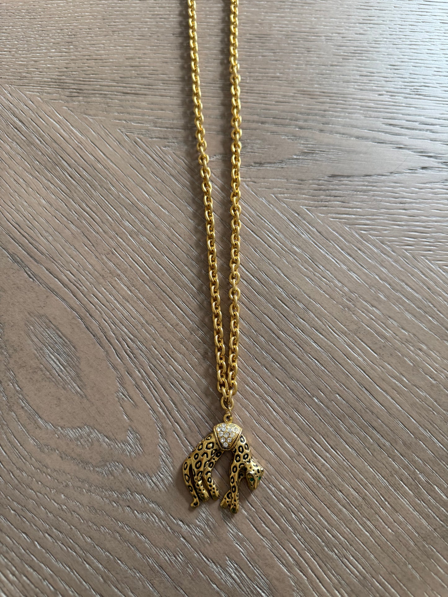 Vintage Panther Necklace