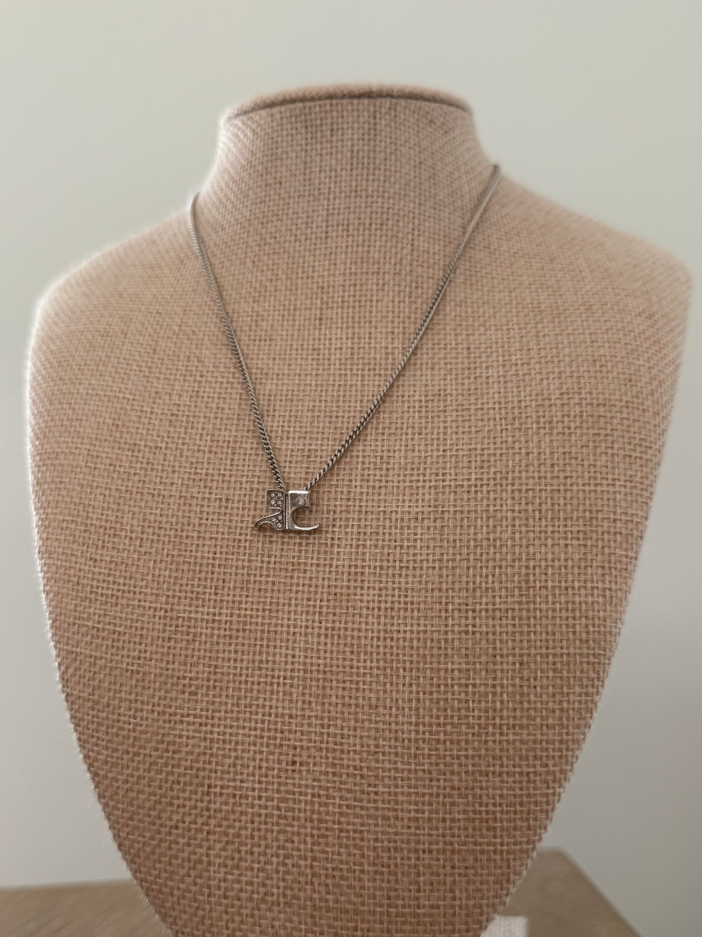 Courreges Silver Necklace