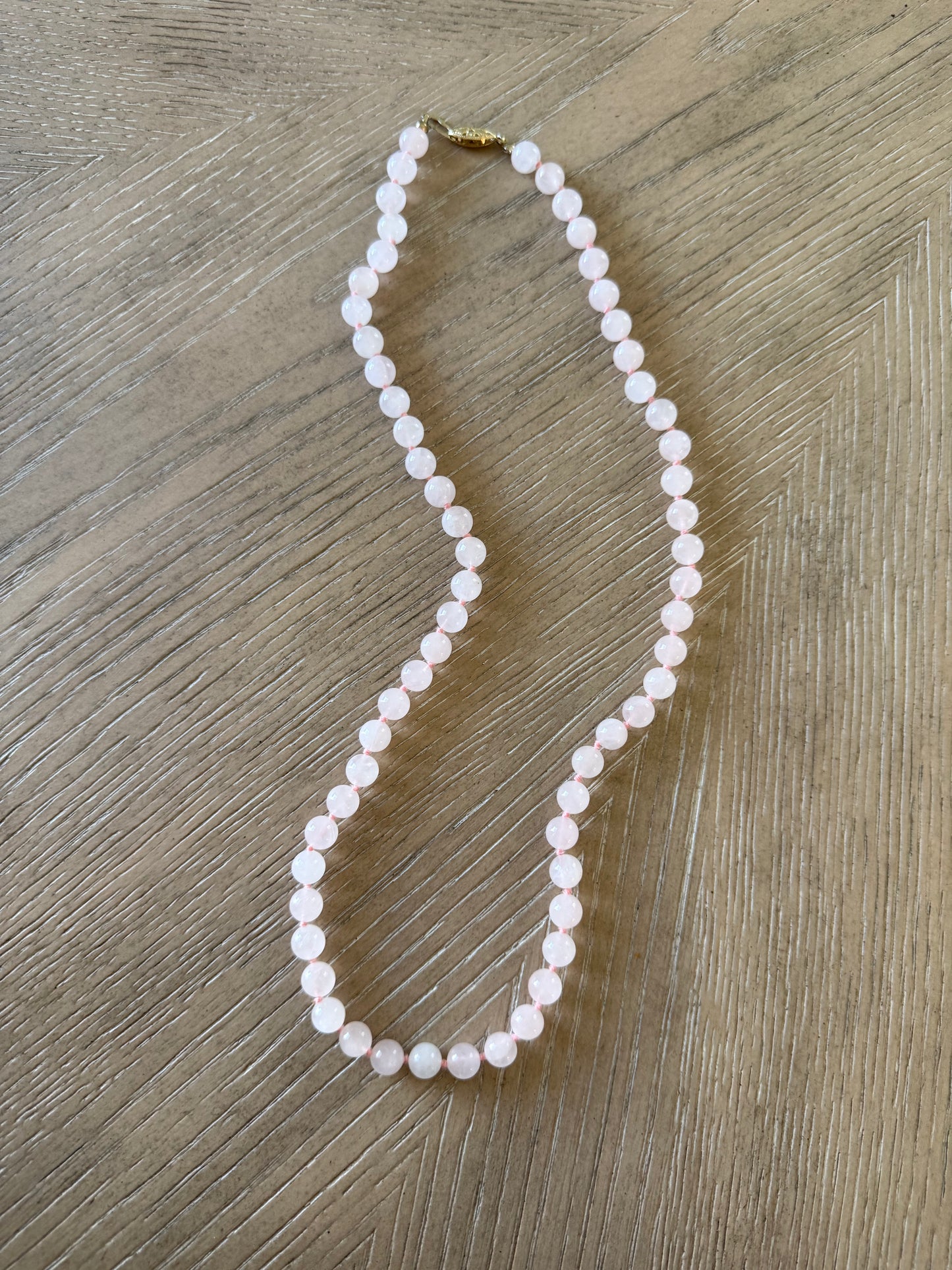 Pink Beaded Necklace