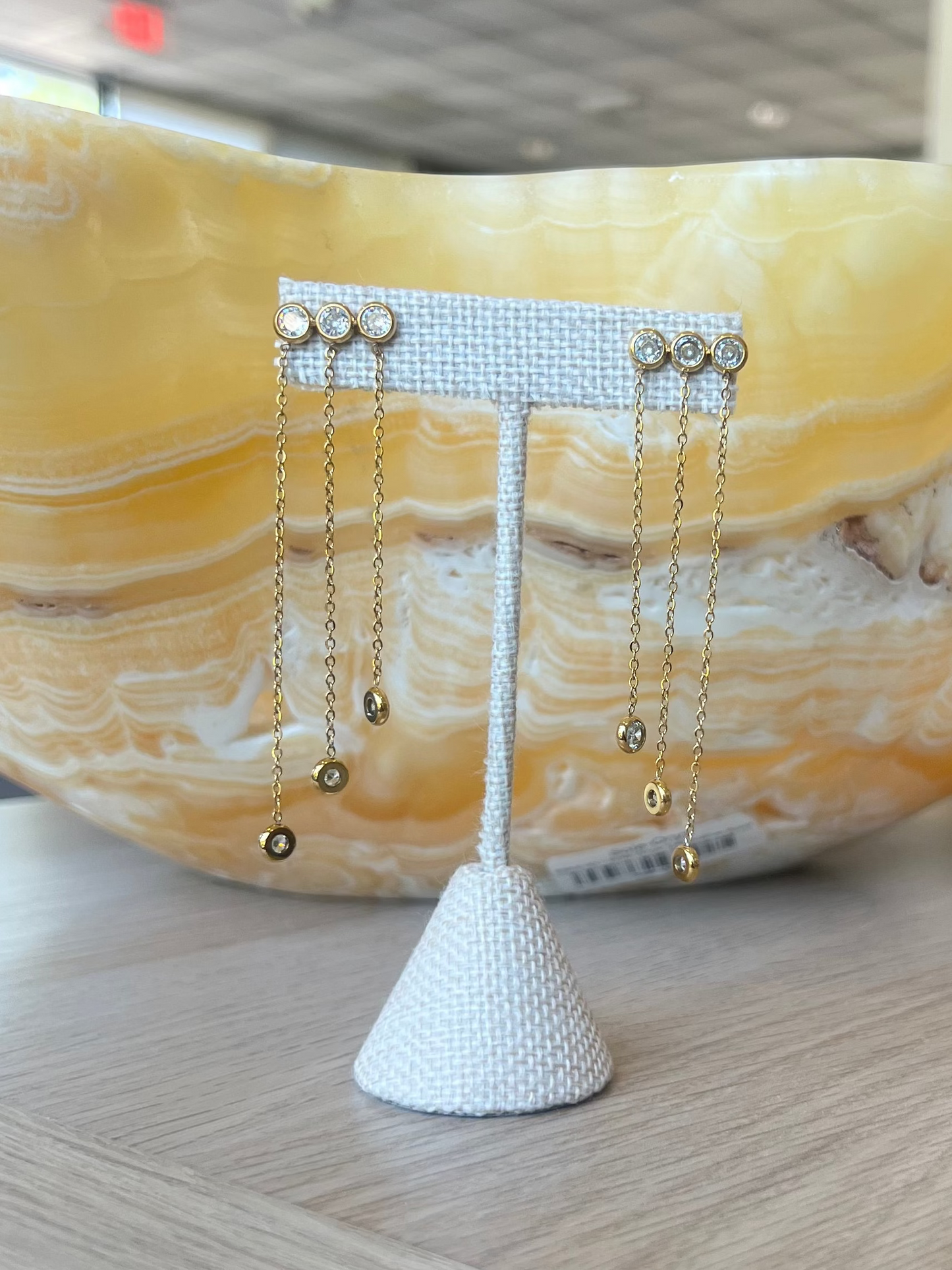 Dangle Crystal Earrings