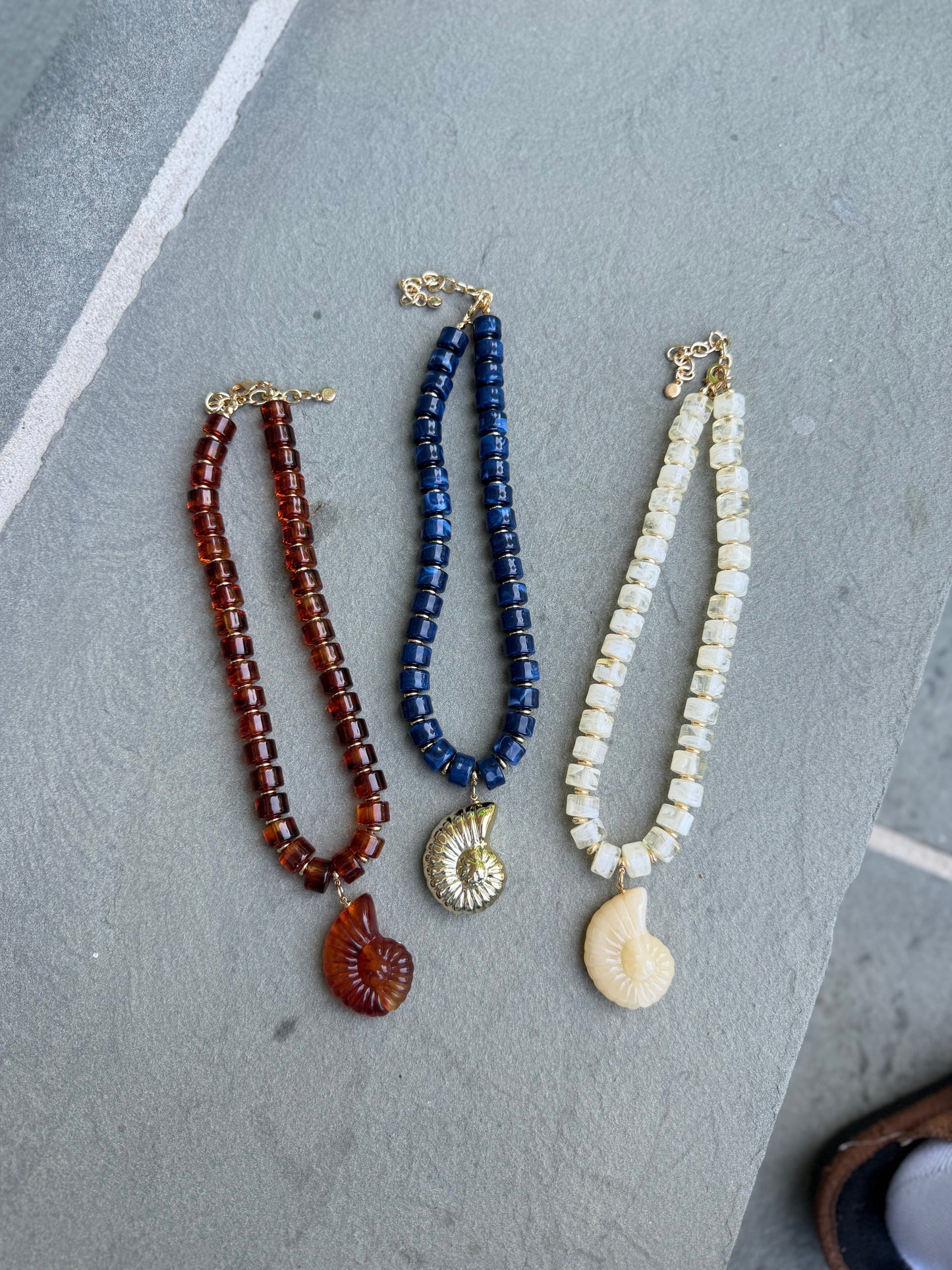 Shell Beaded Necklace