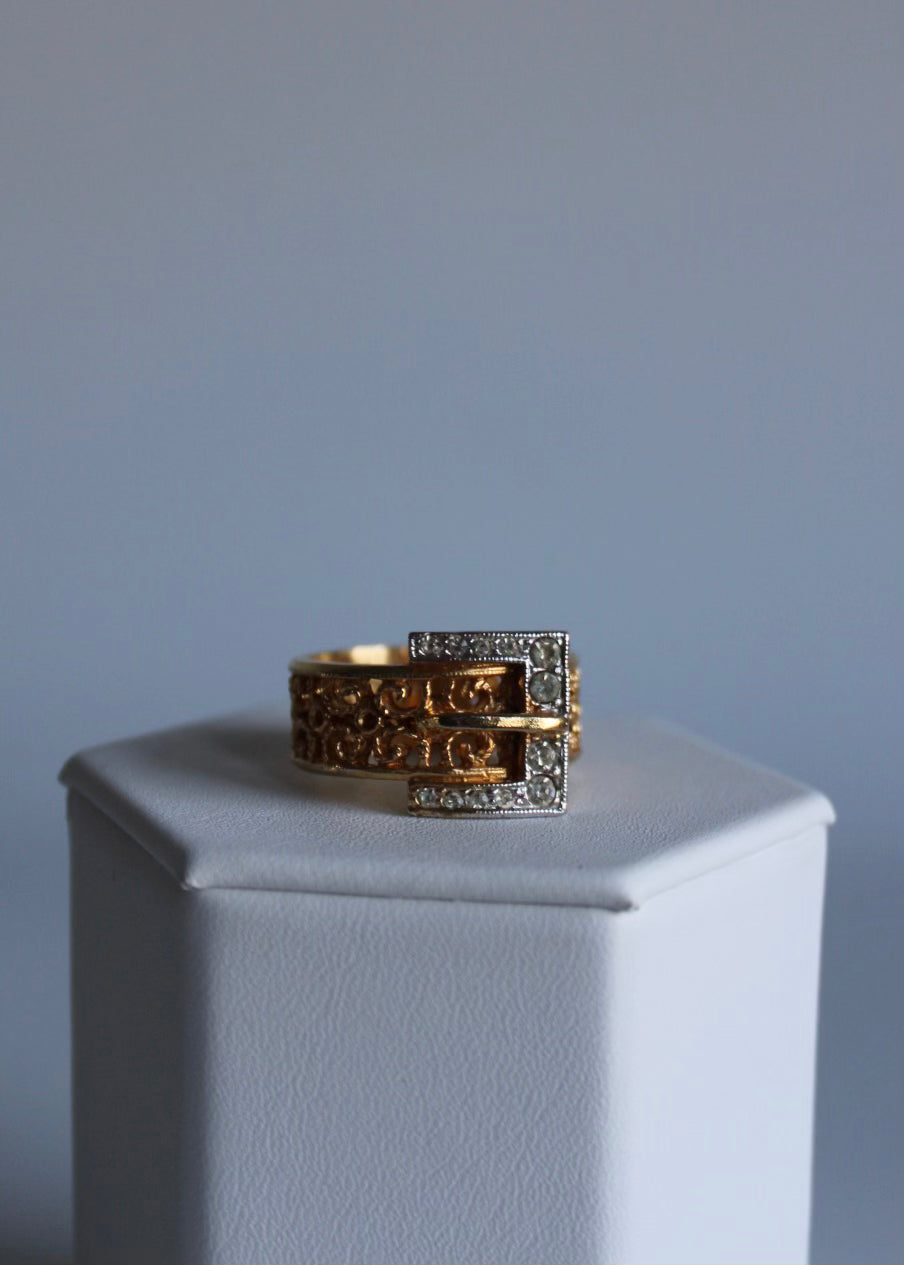Gold Belt Ring