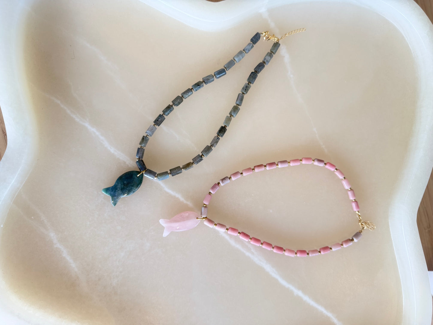 Beaded Fish Necklace