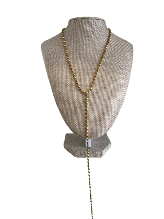 Ball Lariat Necklace
